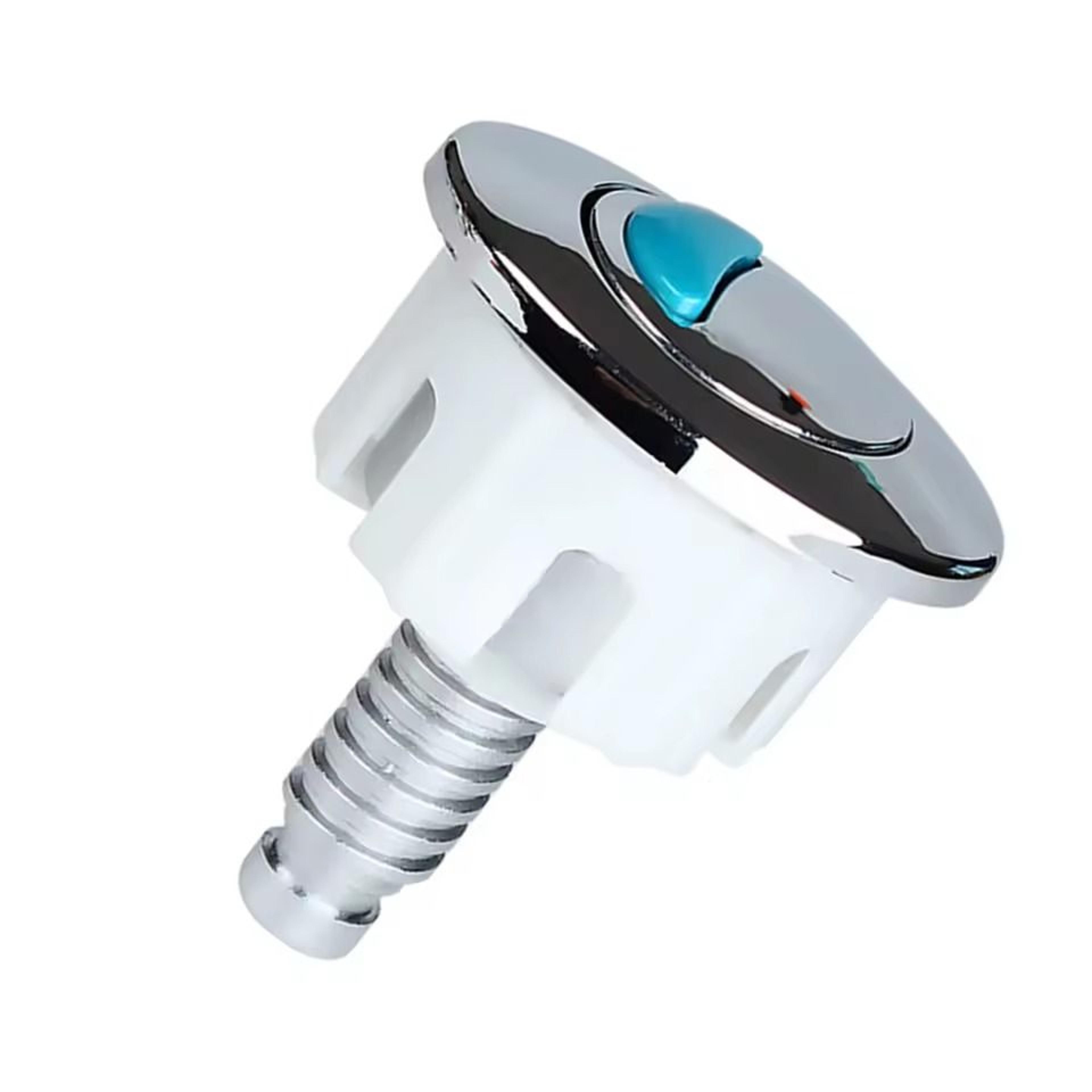 premium dual flush toilet button replacement oval chrome cistern push button