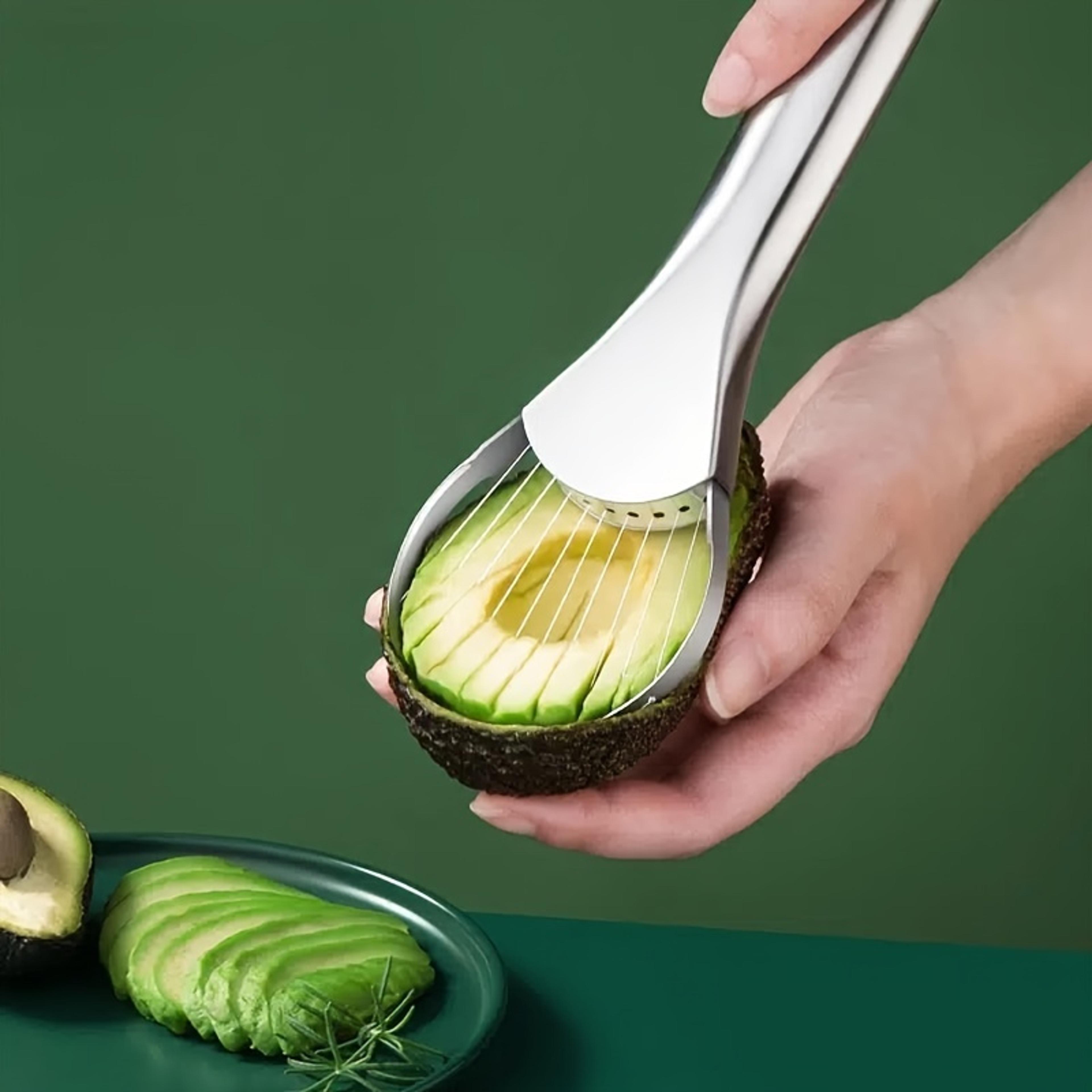 avocado slicer tool with cutter, pitter & slicer