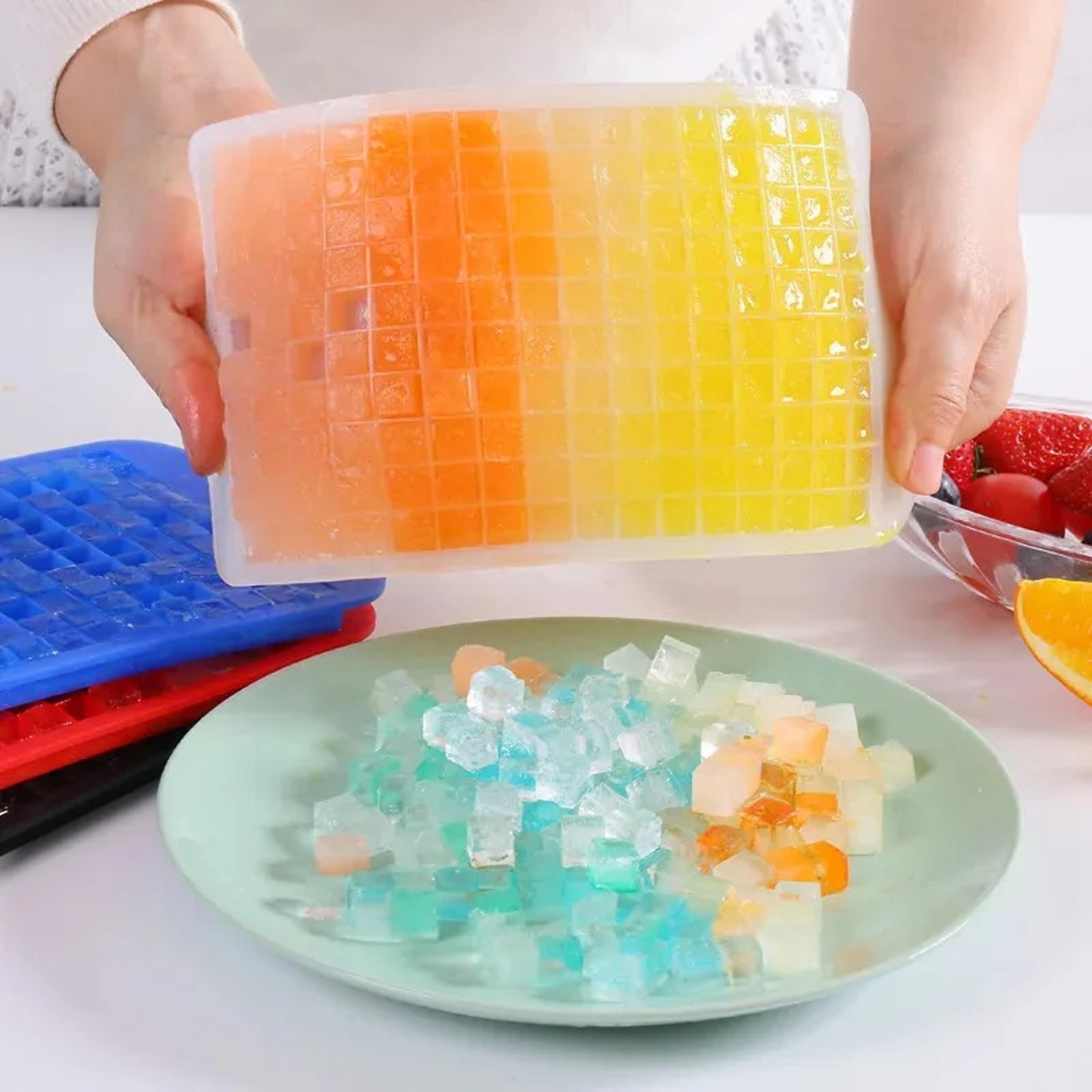 arctic chill mini ice cube tray silicone mold