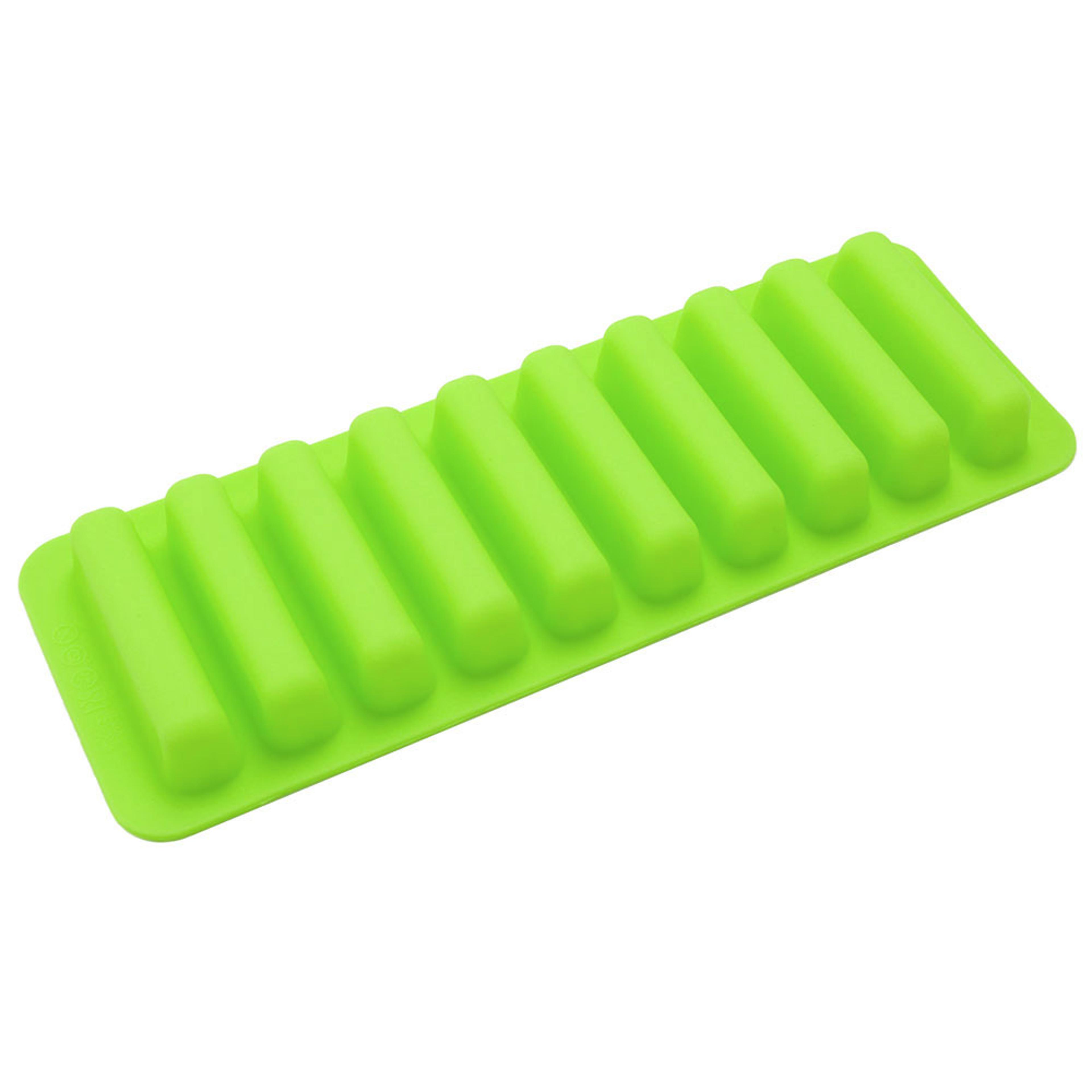 silicone world hole finger shape cylinder silicone ice cube mold finger muffin cookies ice cream chocolate baking mold