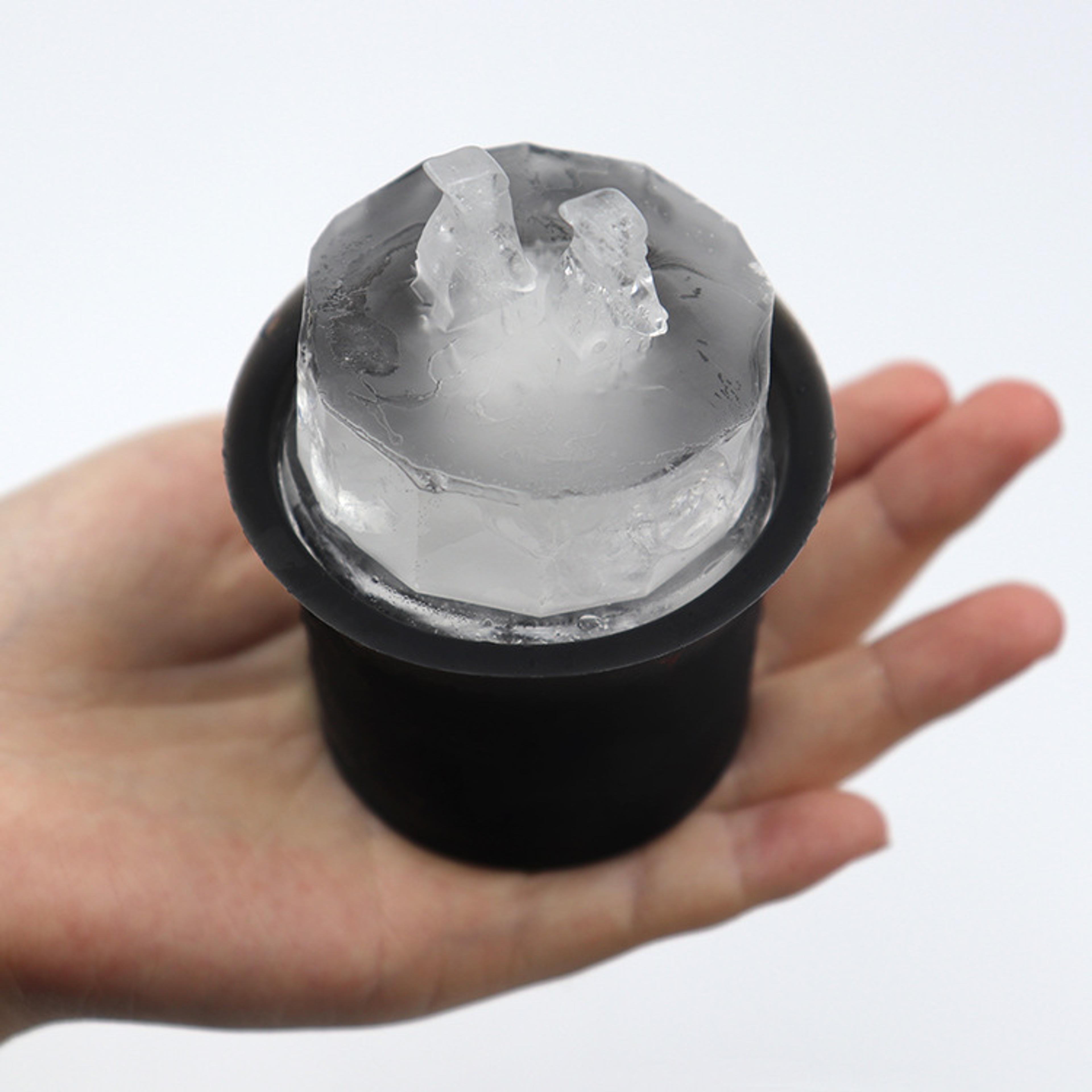 polar friends silicone ice cube tray & popsicle mold