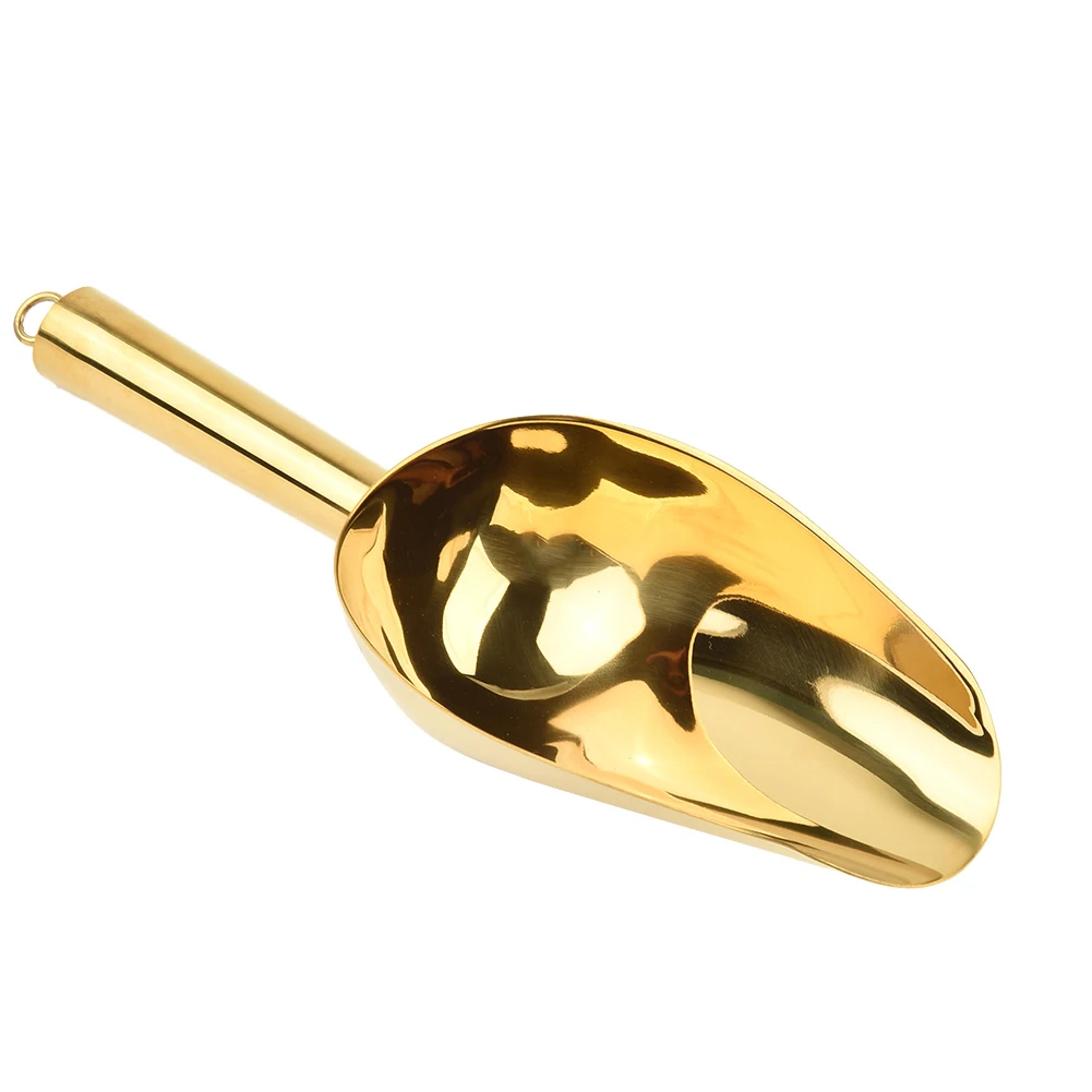 premium stainless steel candy scoop & food scoop for ice, flour, beans and buffet serving