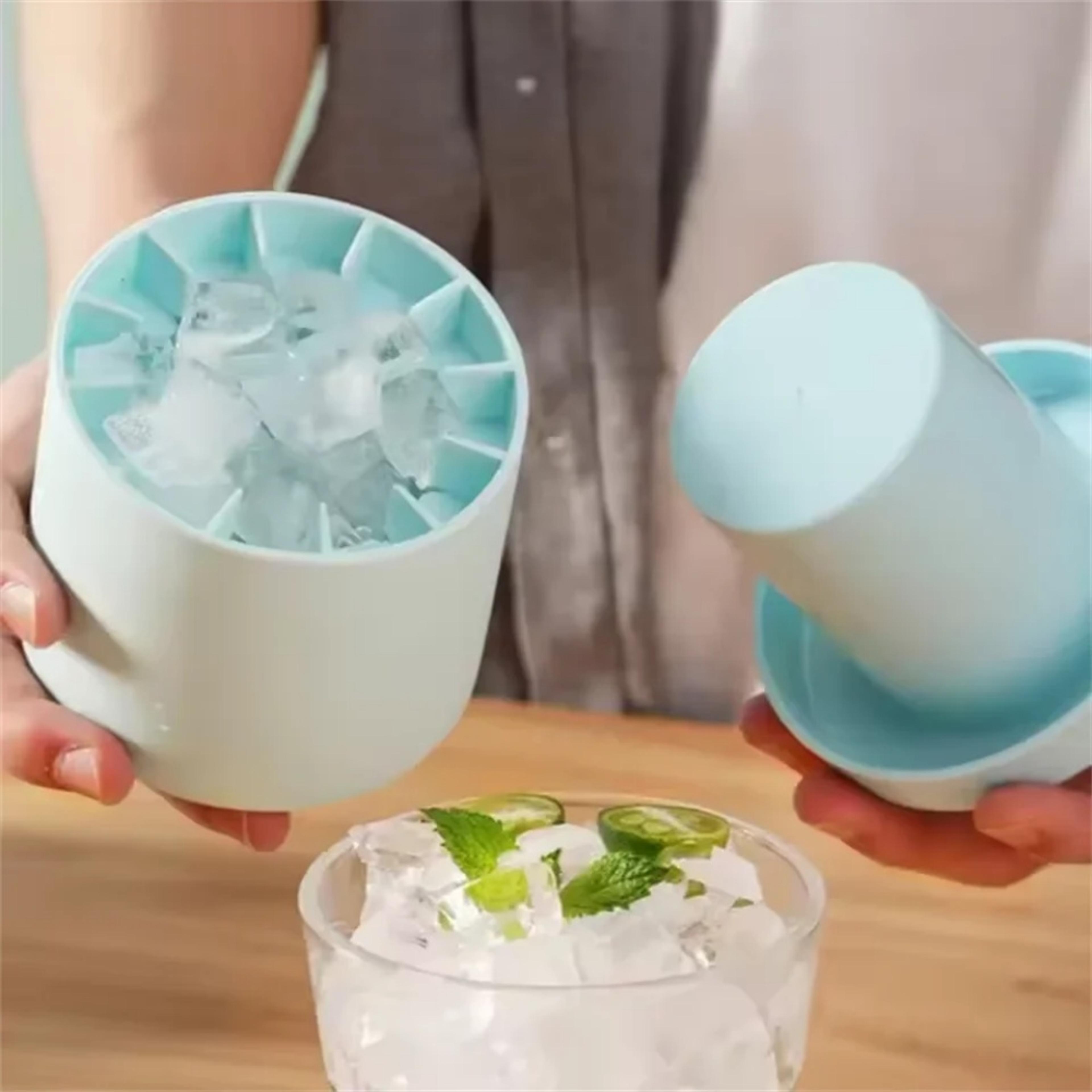 mini silicone ice cube tray food grade easy release ice mold