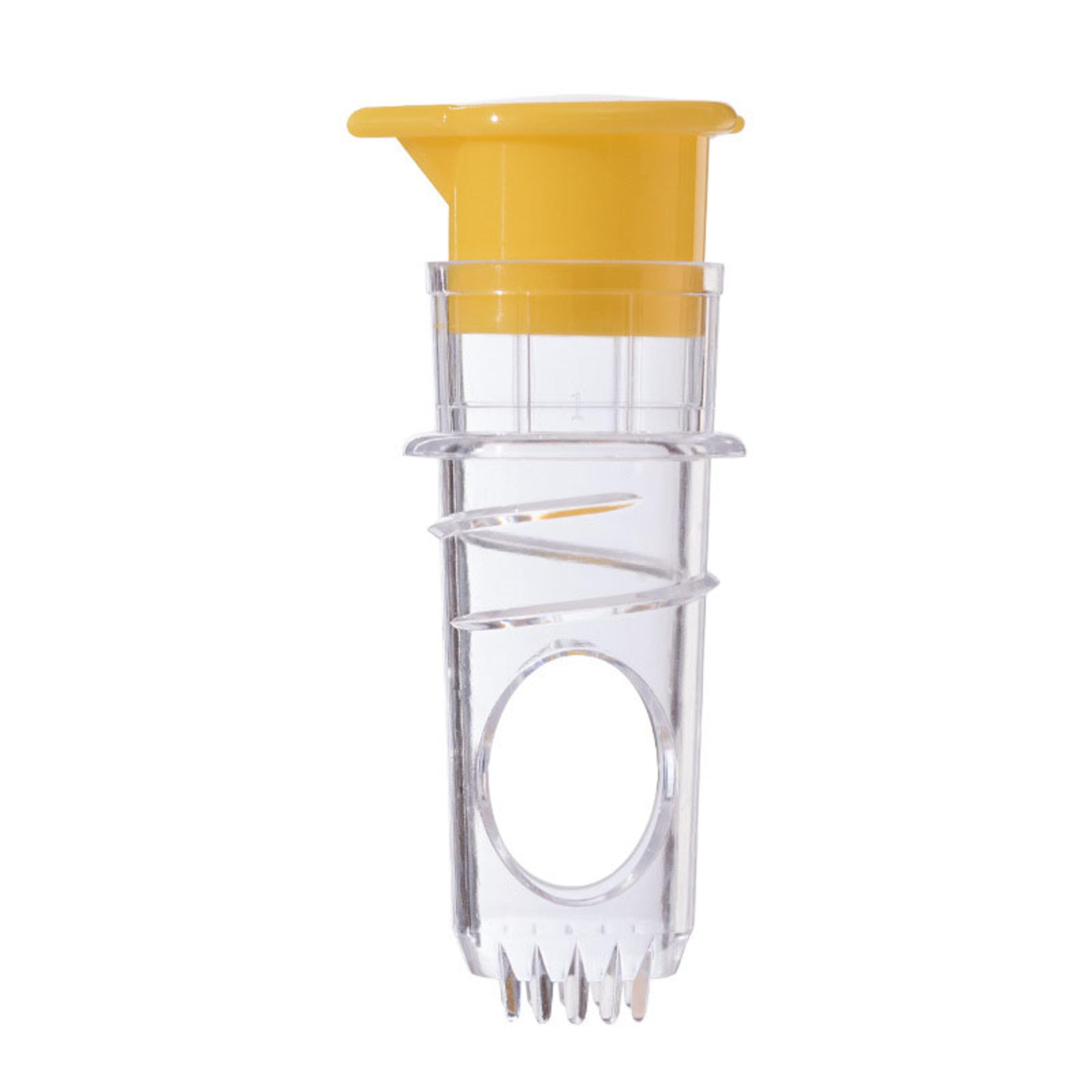 portable citrus juicer with built-in filter