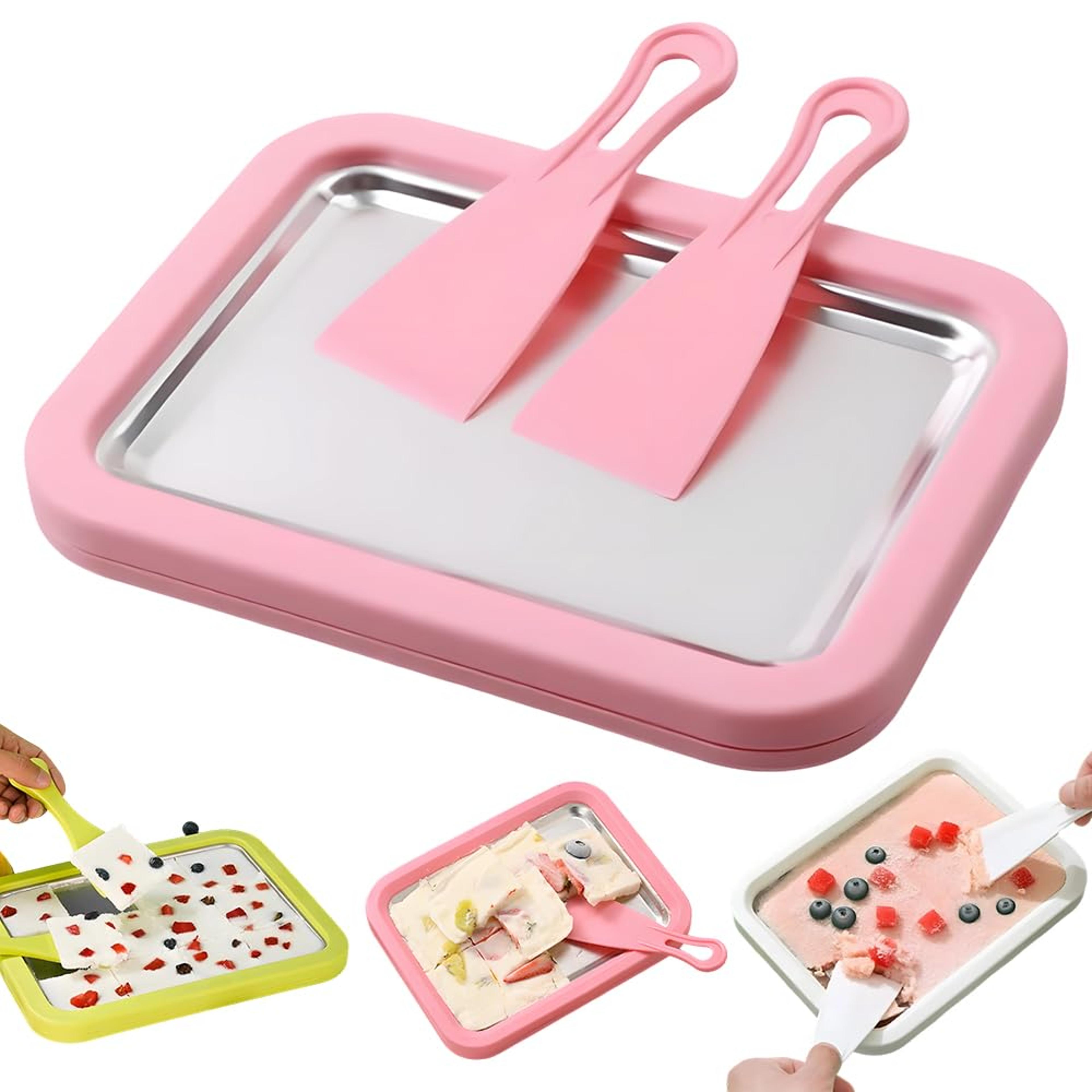 arctic roll pro instant rolled ice cream maker & frozen yogurt maker kit