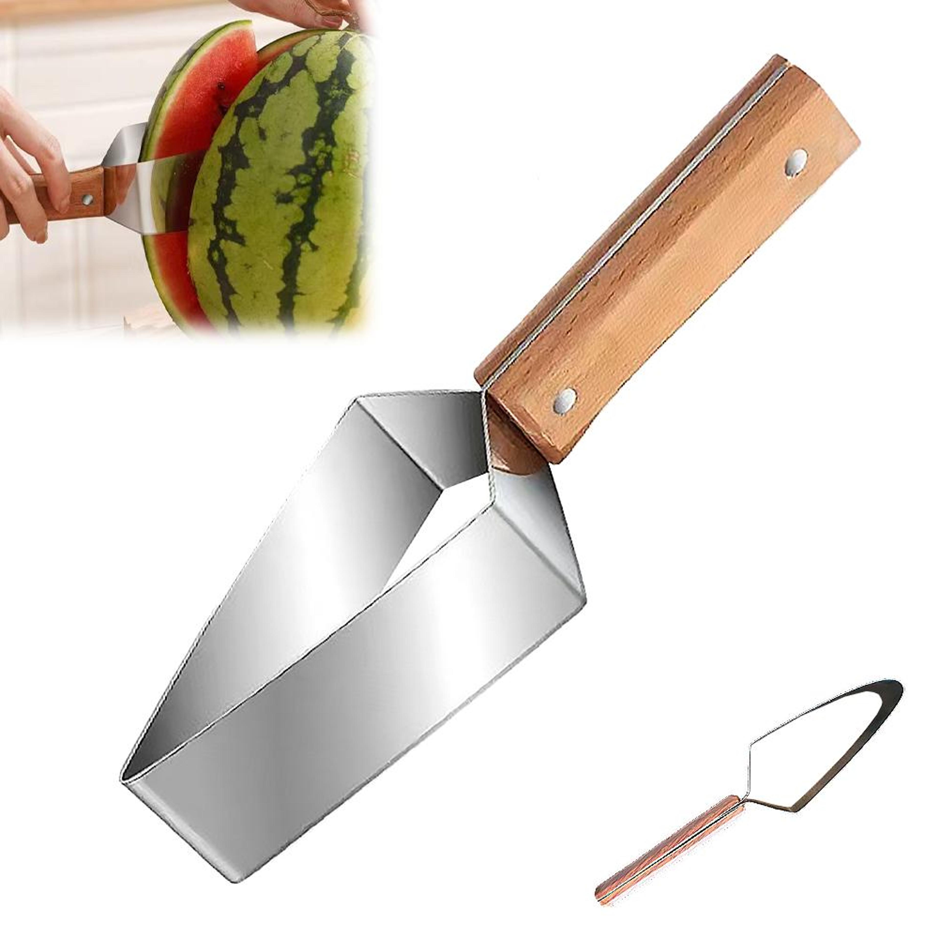 watermelon slicer stainless steel fruit cutter tool melon slicer gadget for effortless summer prep