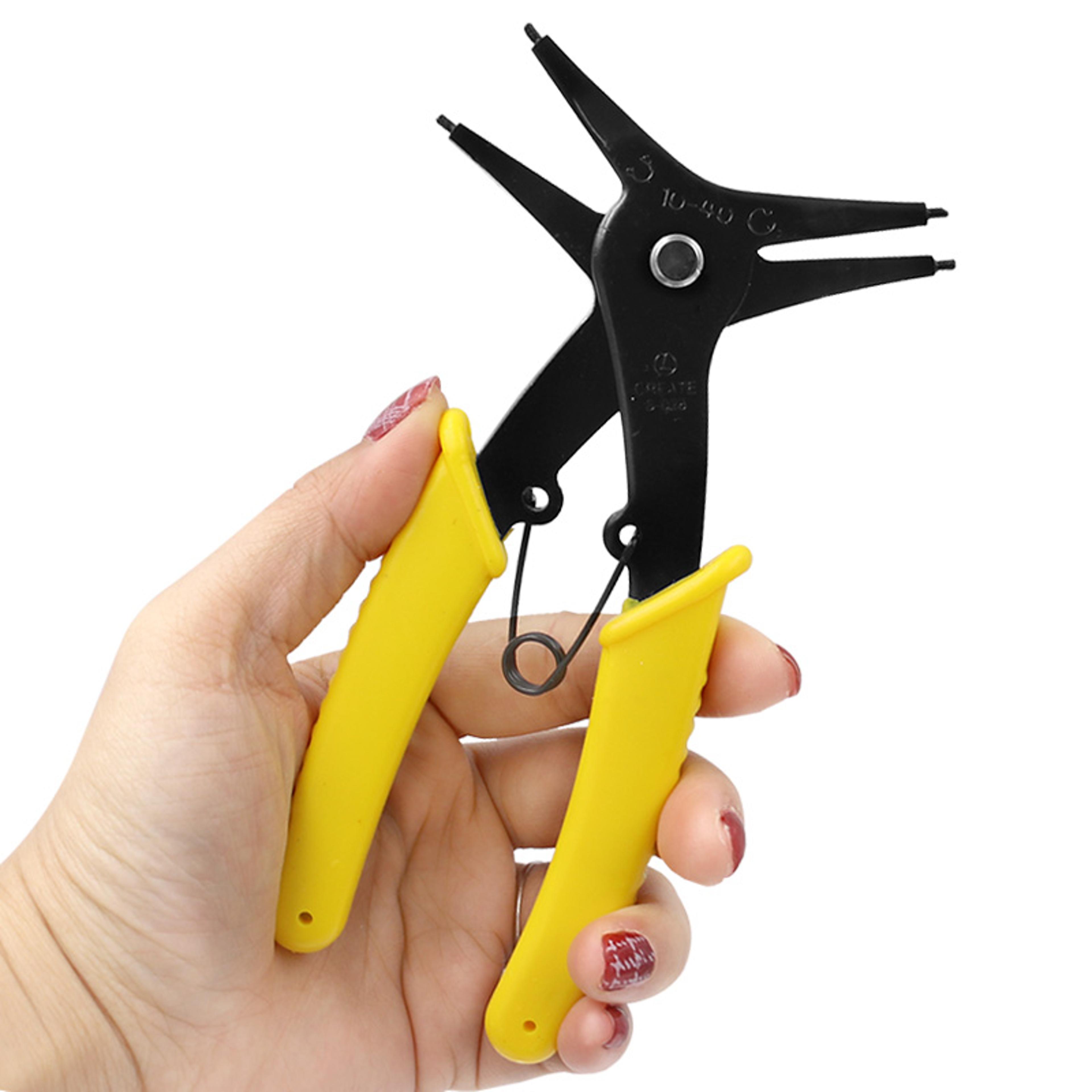 way snap ring circlip pliers multifunctional retaining ring removal tool