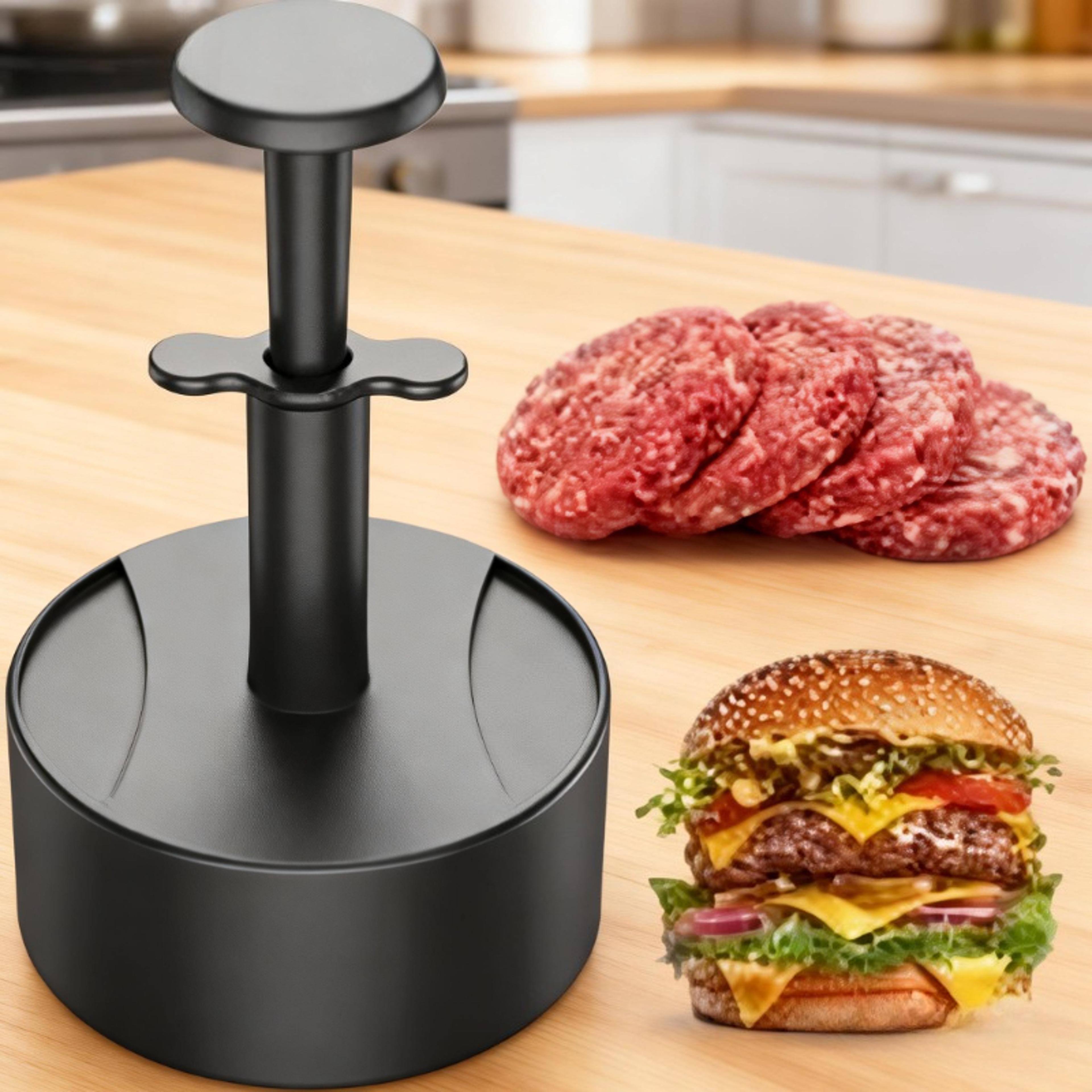 hamburger patty maker & stuffed burger press mold for bbq homemade burgers