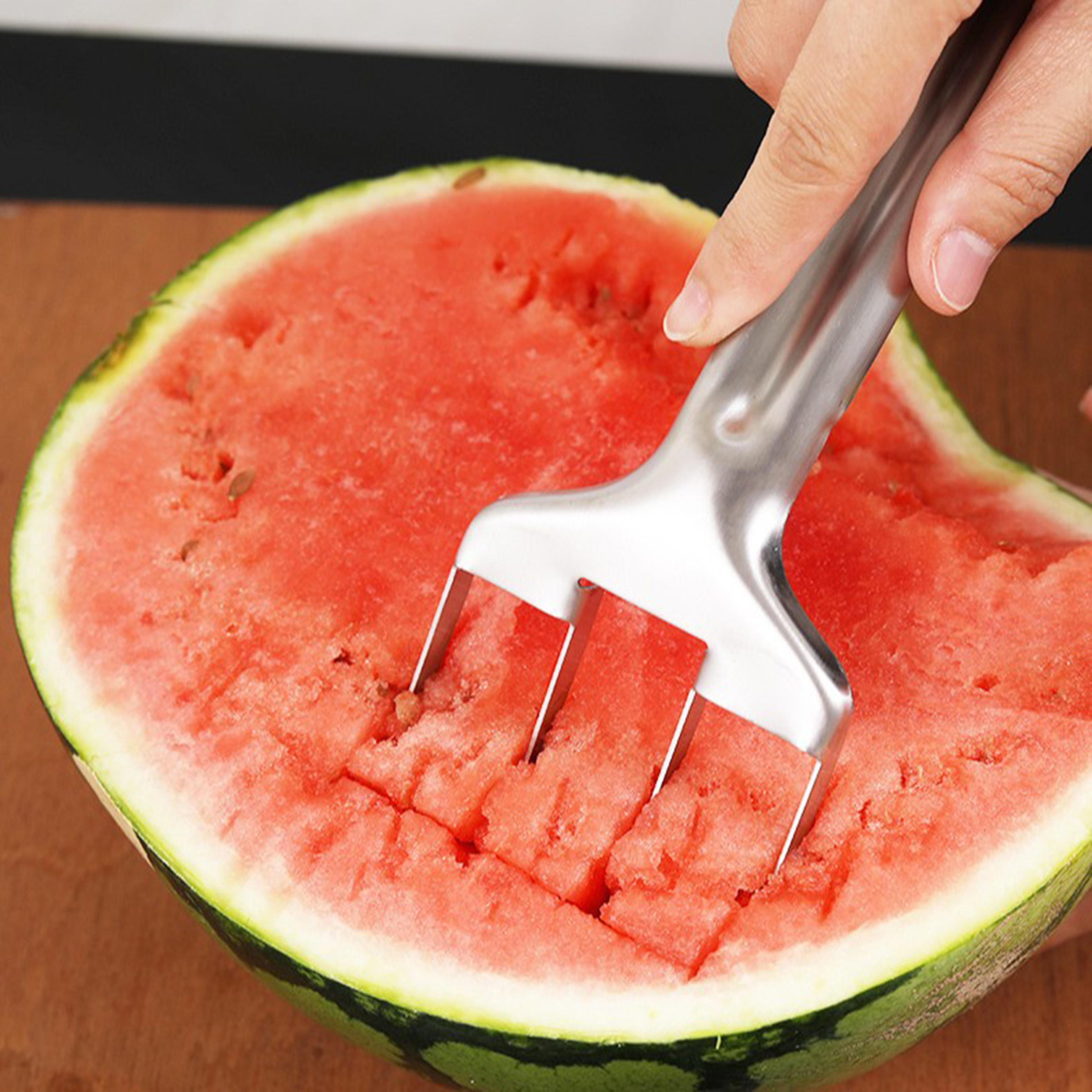 watermelon slicer cutter fruit knife and fruit platter tool kitchen gadget