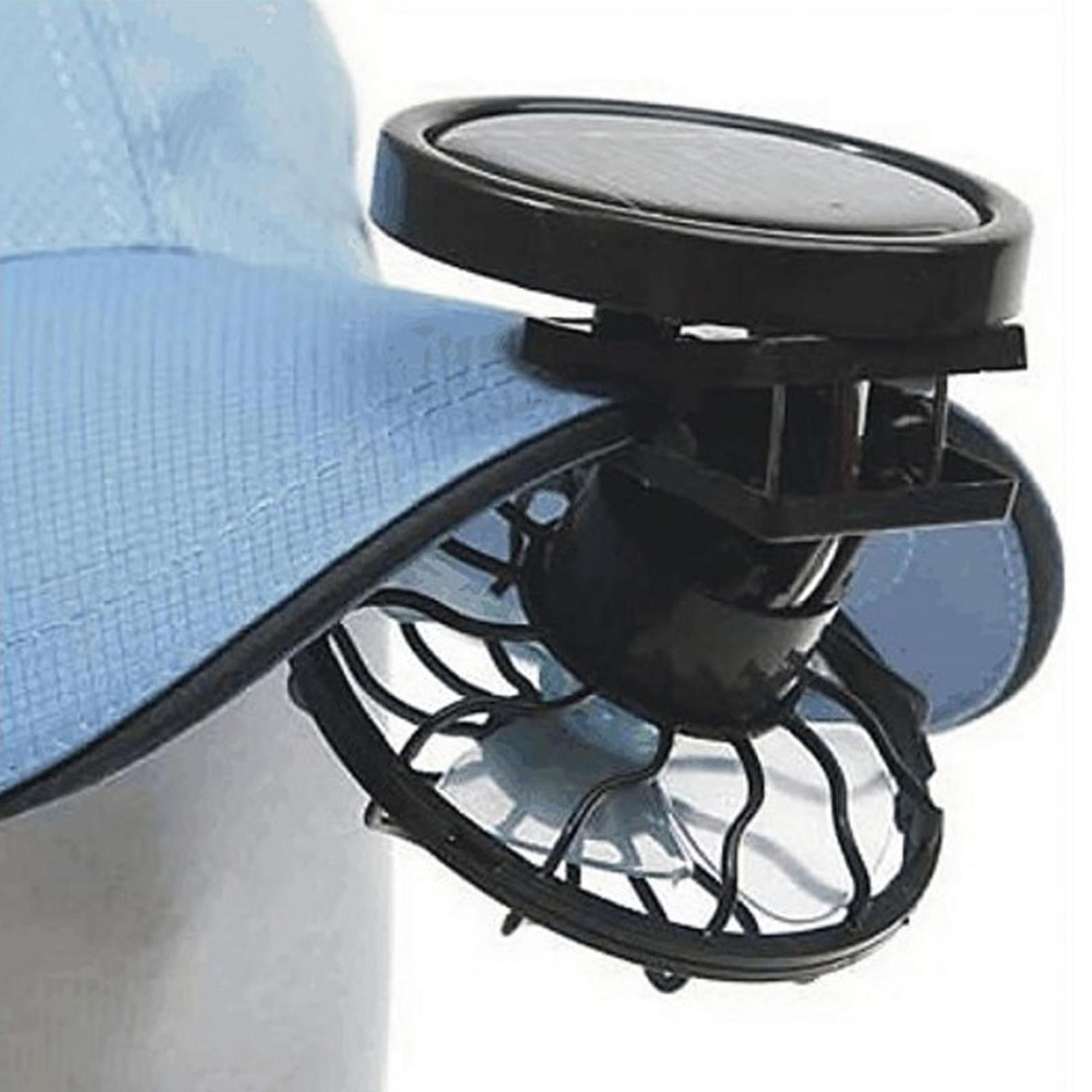 hands free cap fan portable cooling fan for hiking, golf & outdoor travel