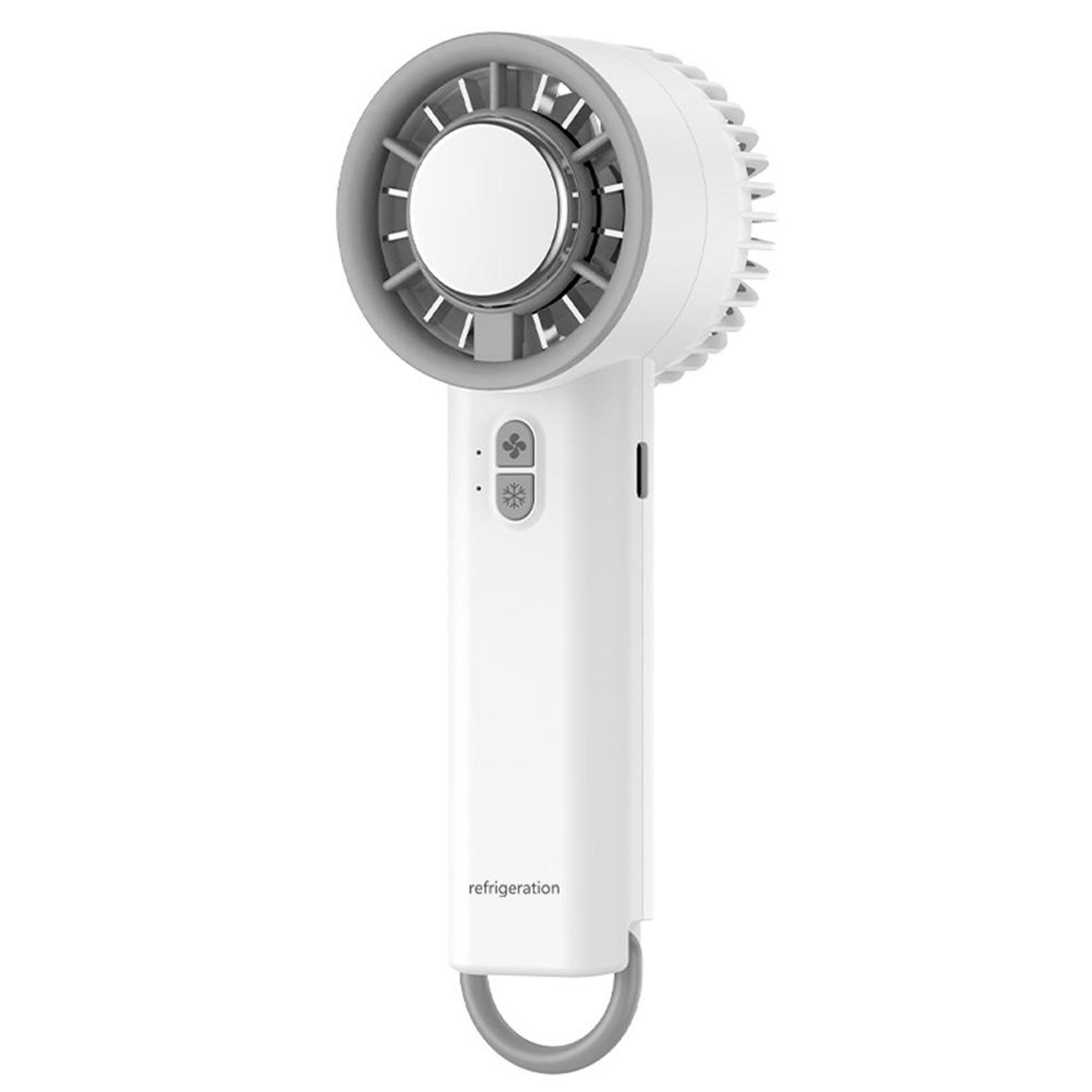 glacier breeze pro portable cooling fan portable mini fan with ice-cool technology & led display