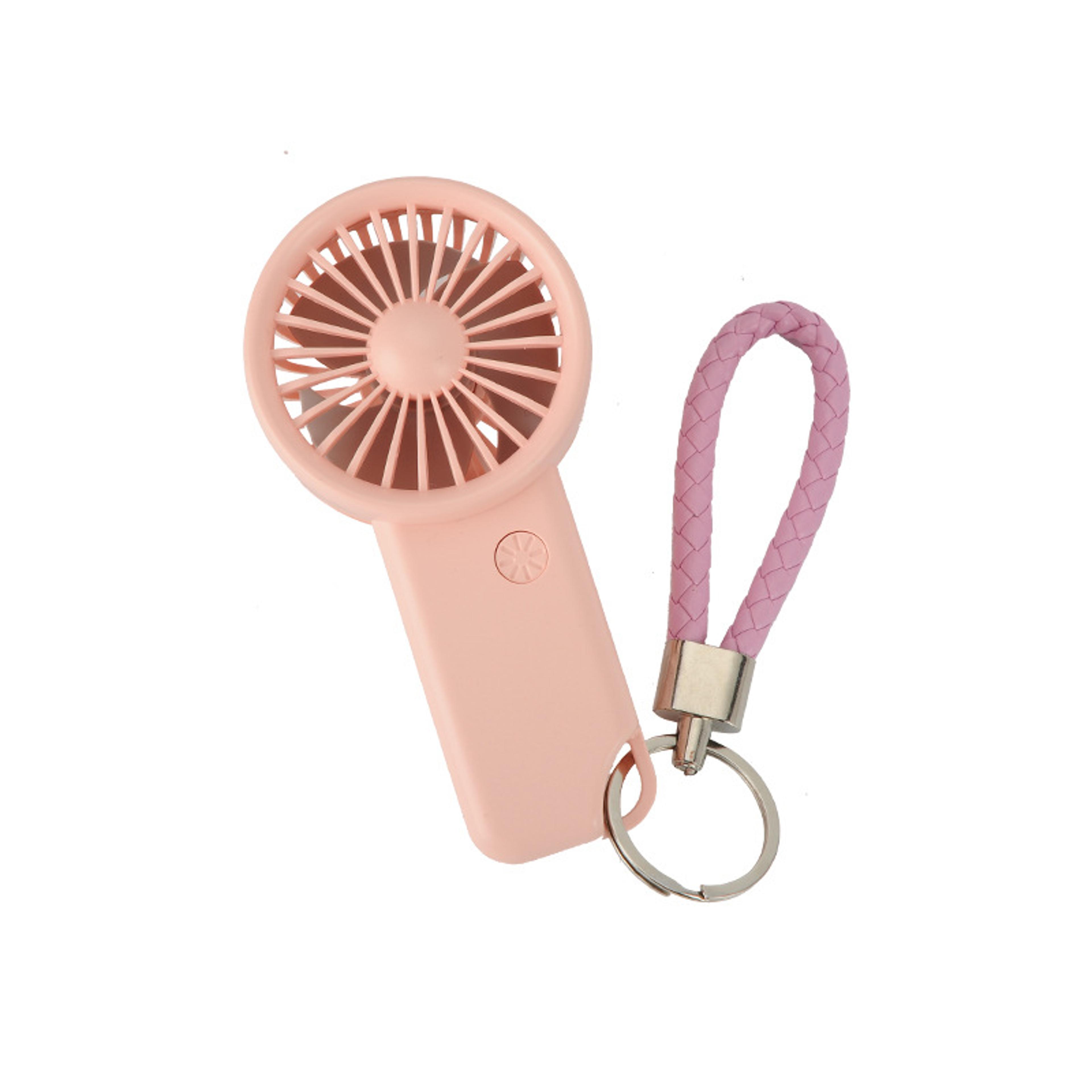 mini usb rechargeable handheld fan for travel, makeup & desk use