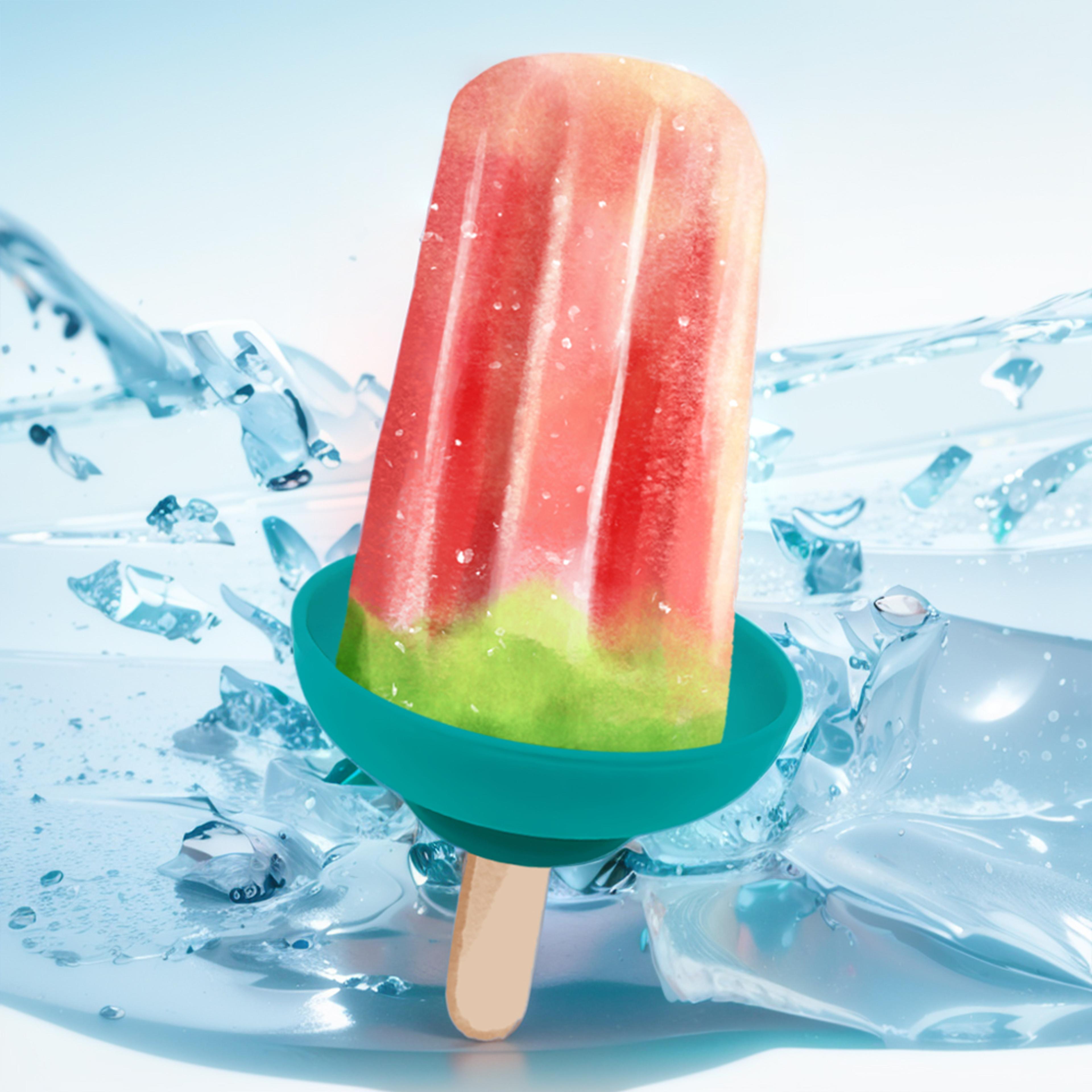 silicone popsicle holder anti-drip ice cream holder for mess-free frozen treats