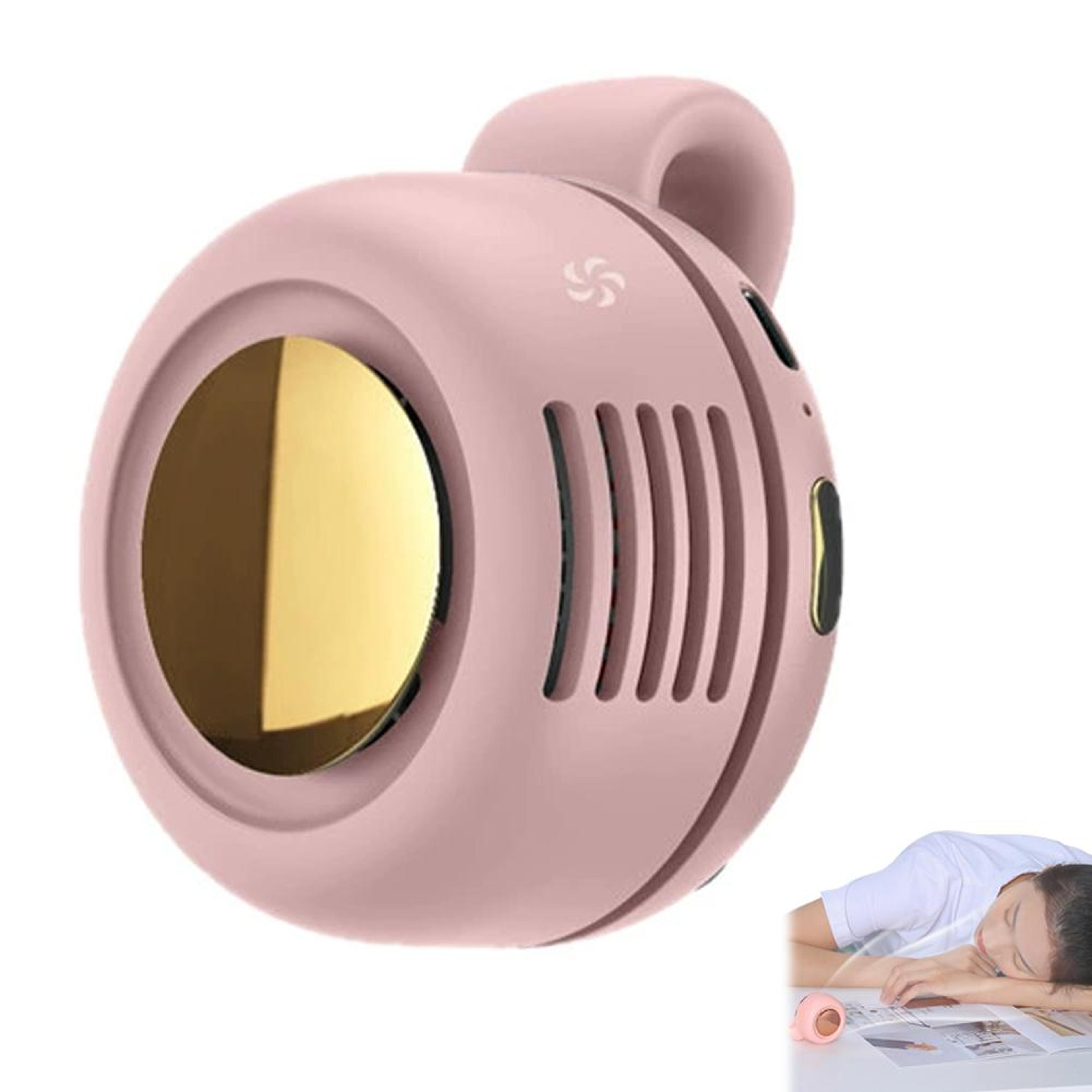 portable bladeless neck fan & waist clip cooling fan with speed silent airflow