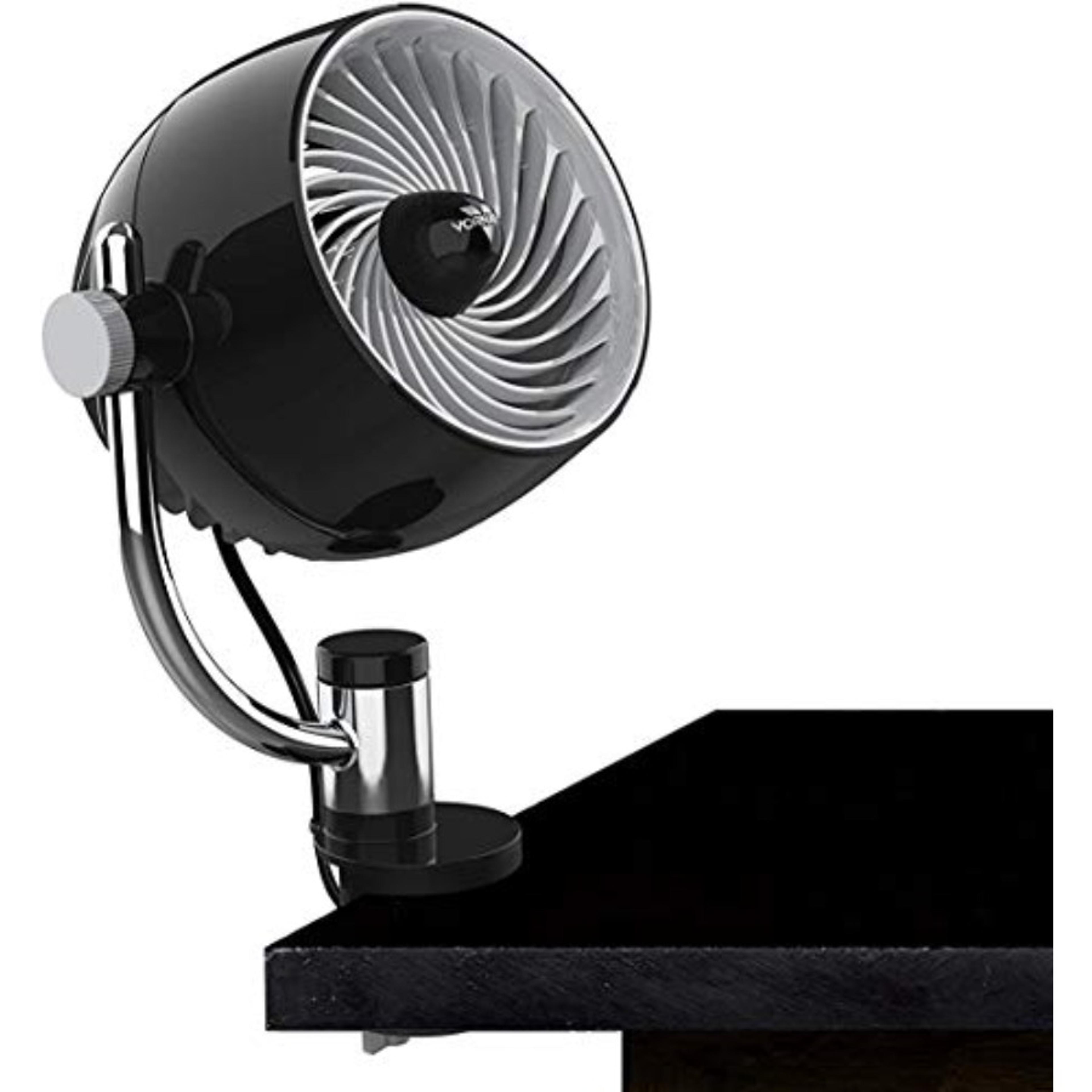 quiet portable clip fan for desk, bedroom & office comfort
