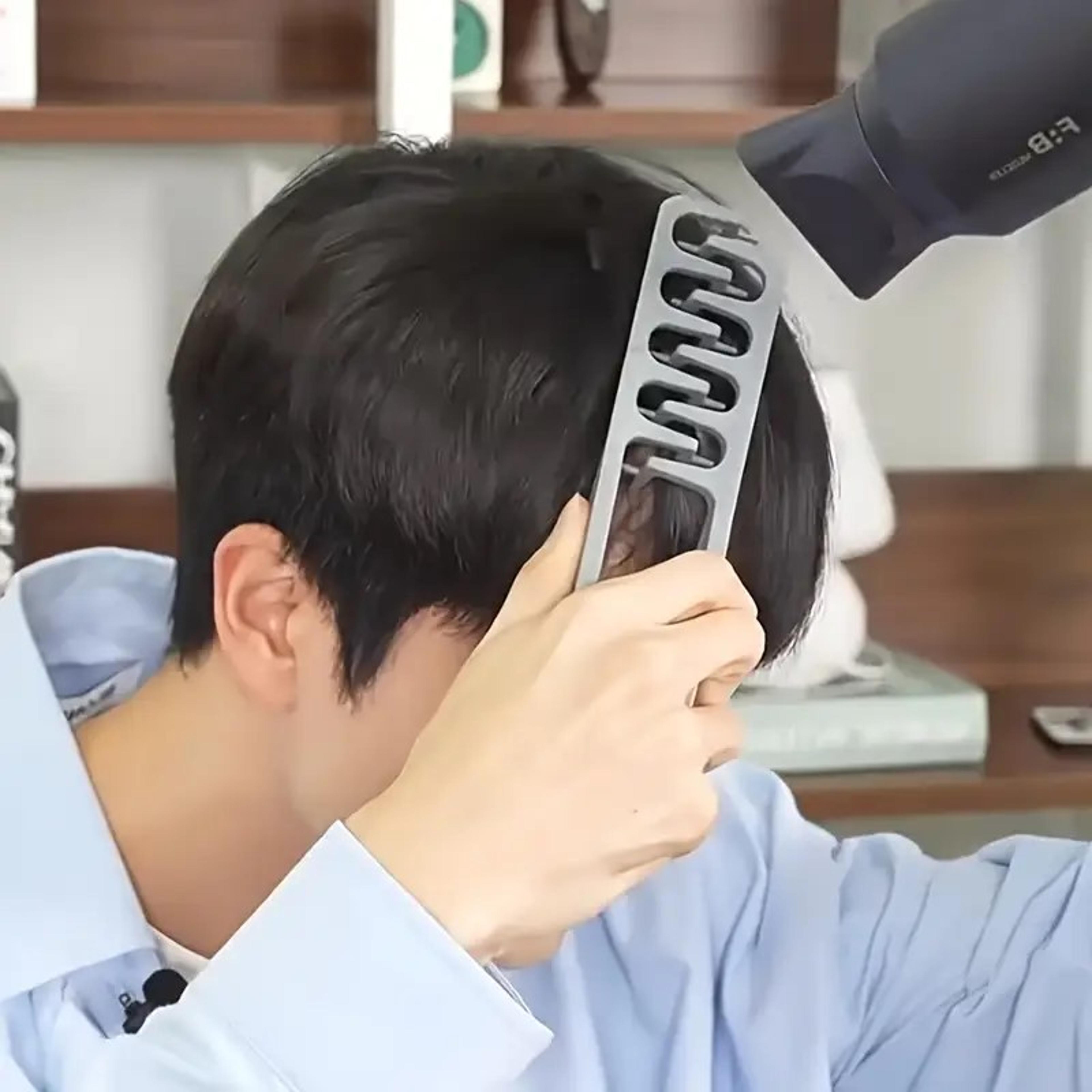 volumizing hair pick comb for curly hair, texture styling & root volume