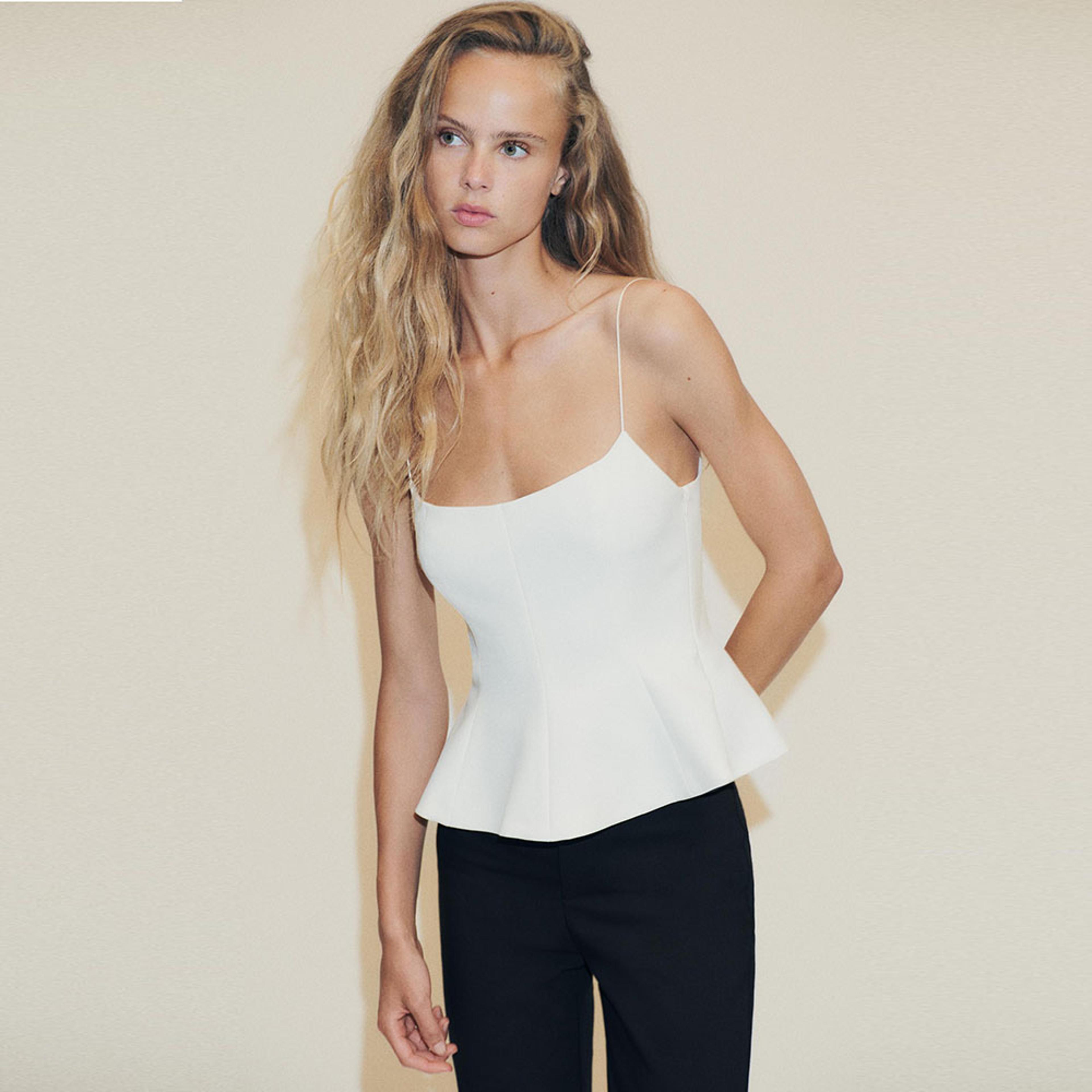 elegant off-shoulder slim fit summer blouse for women