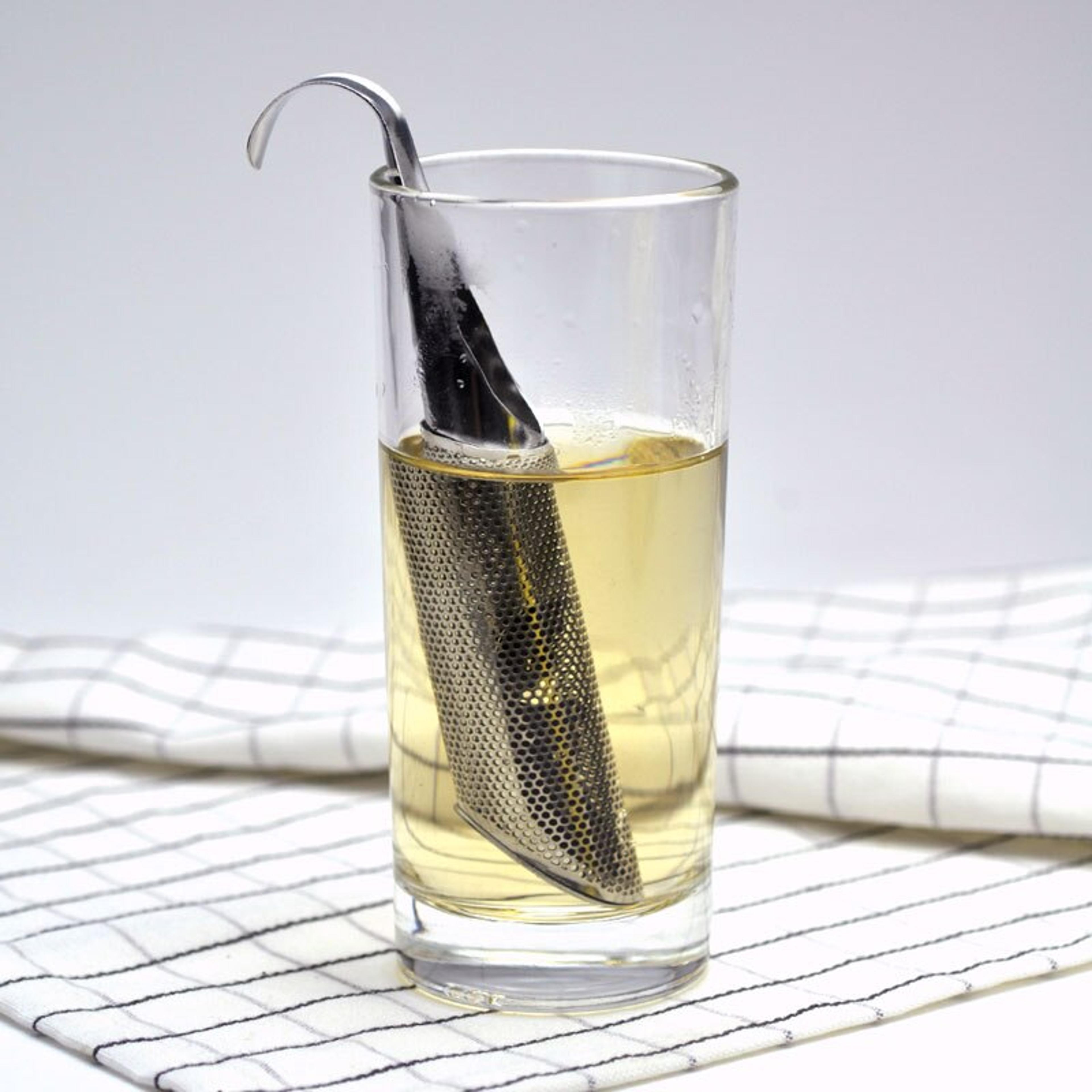 portable stainless steel tea infuser spoon with long handle