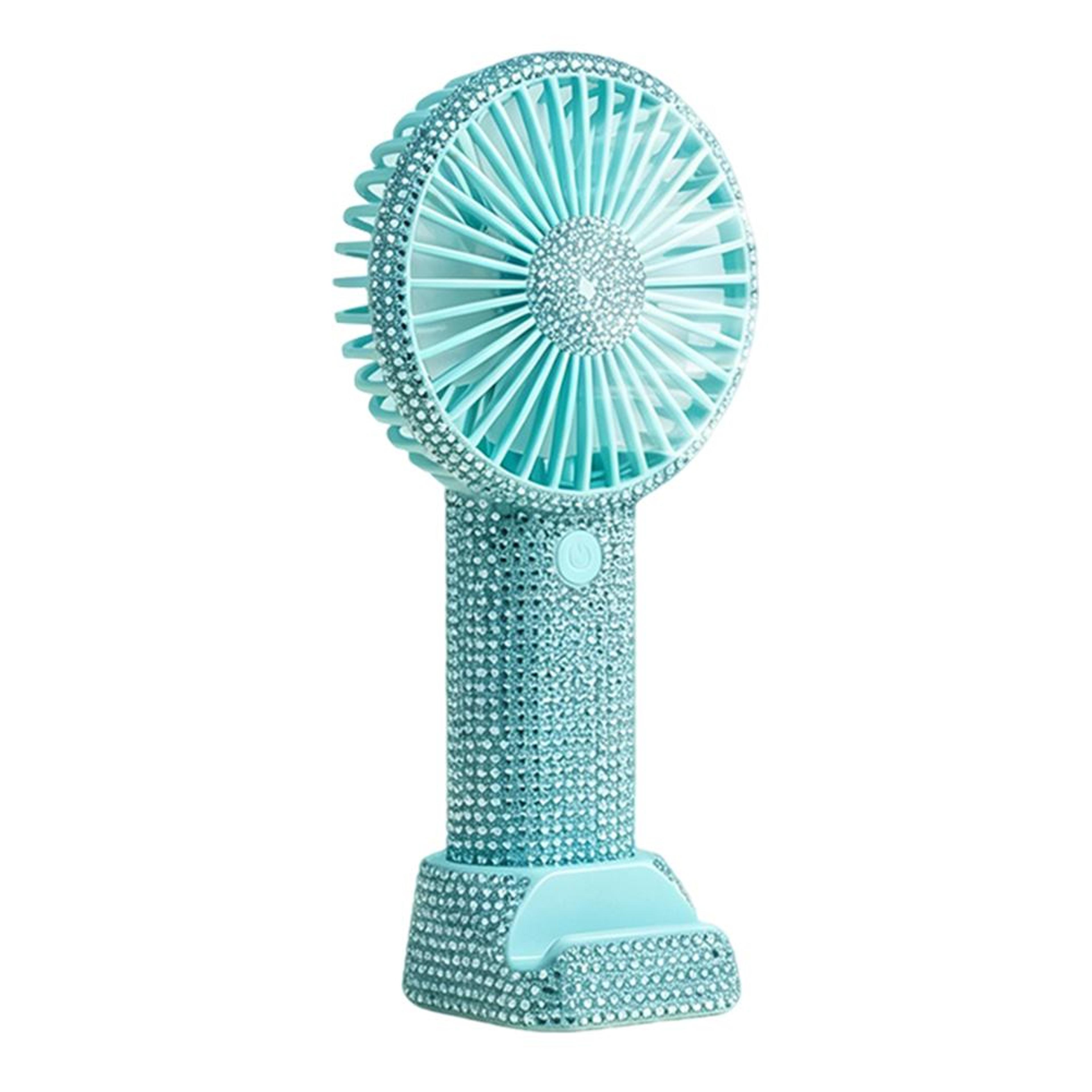 usb rechargeable portable handheld fan for travel, office & summer cooling