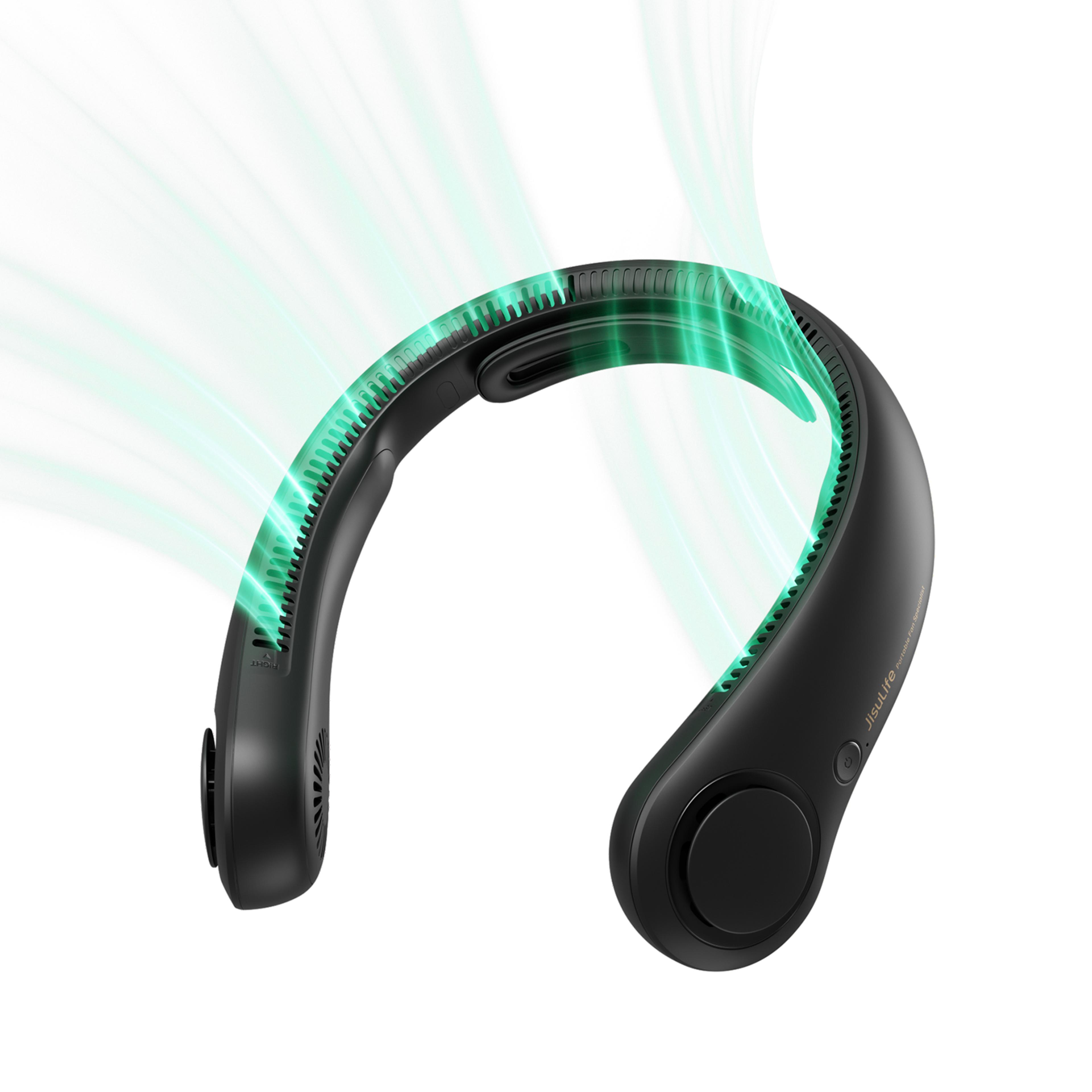 portable neck fan rechargeable hands free wearable fan with speed cooling