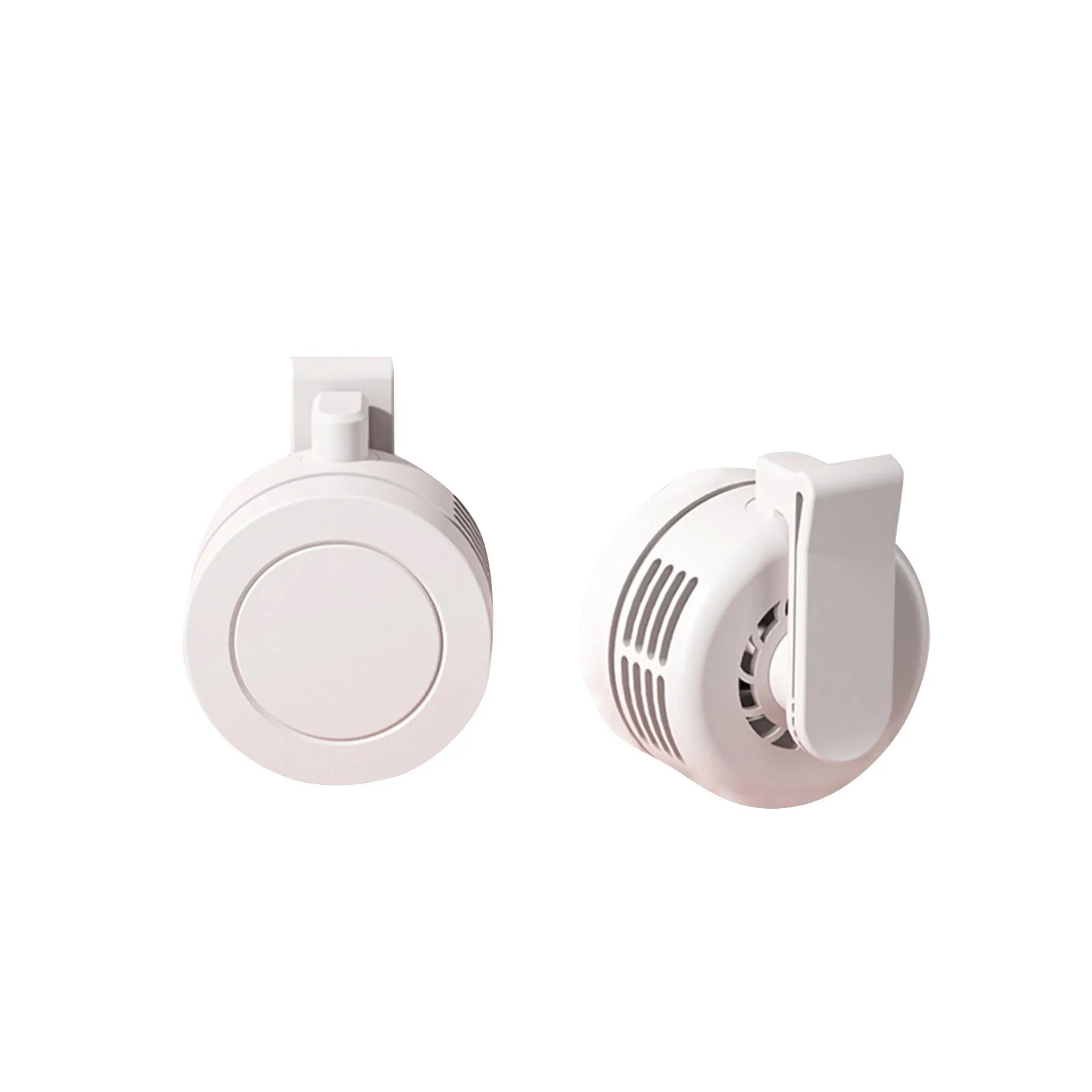 portable waist clip fan usb rechargeable personal cooling fan with speeds for outdoor summer comfort