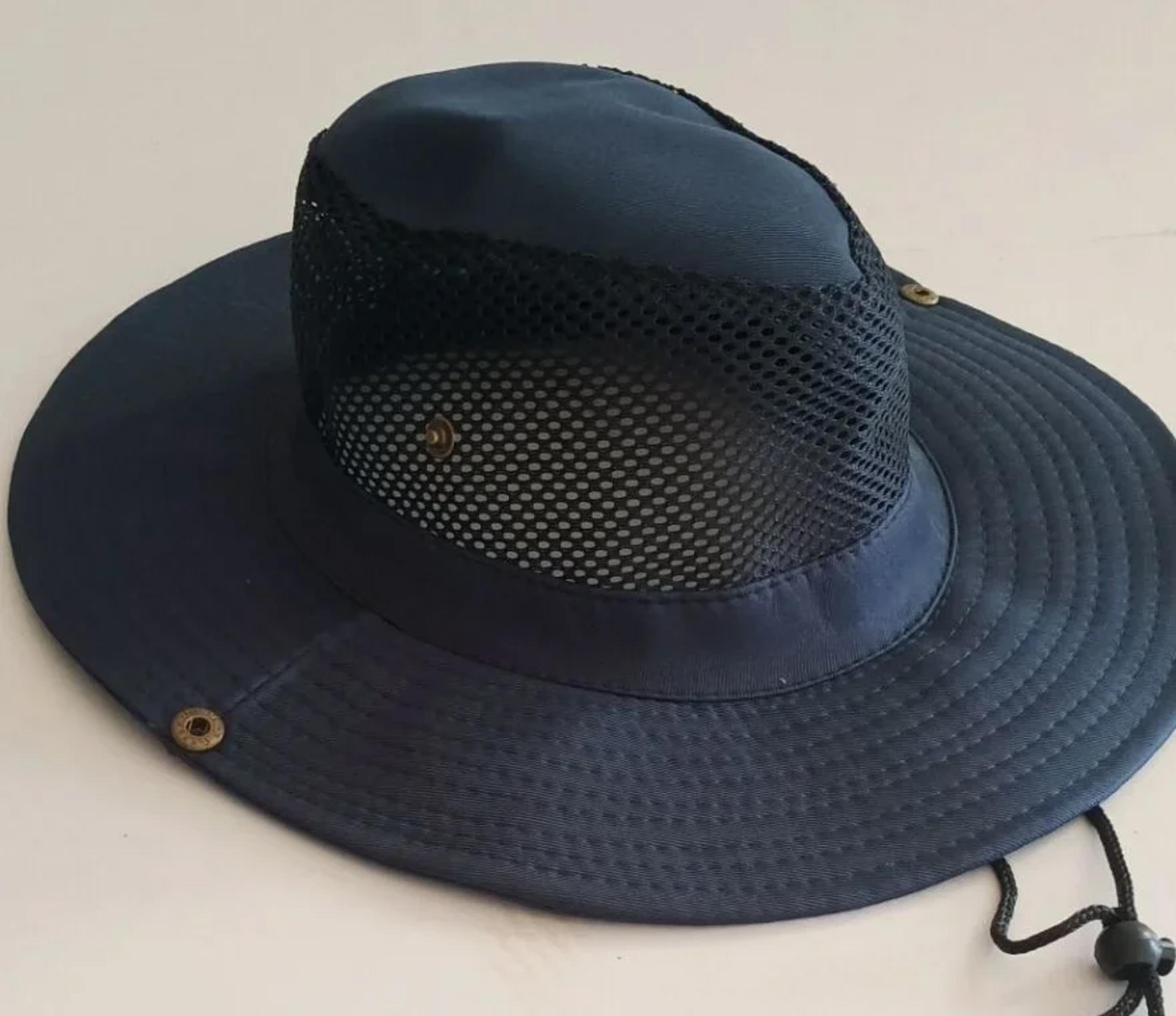 mesh fishing hat breathable sun protection boonie hat for fishing hiking camping
