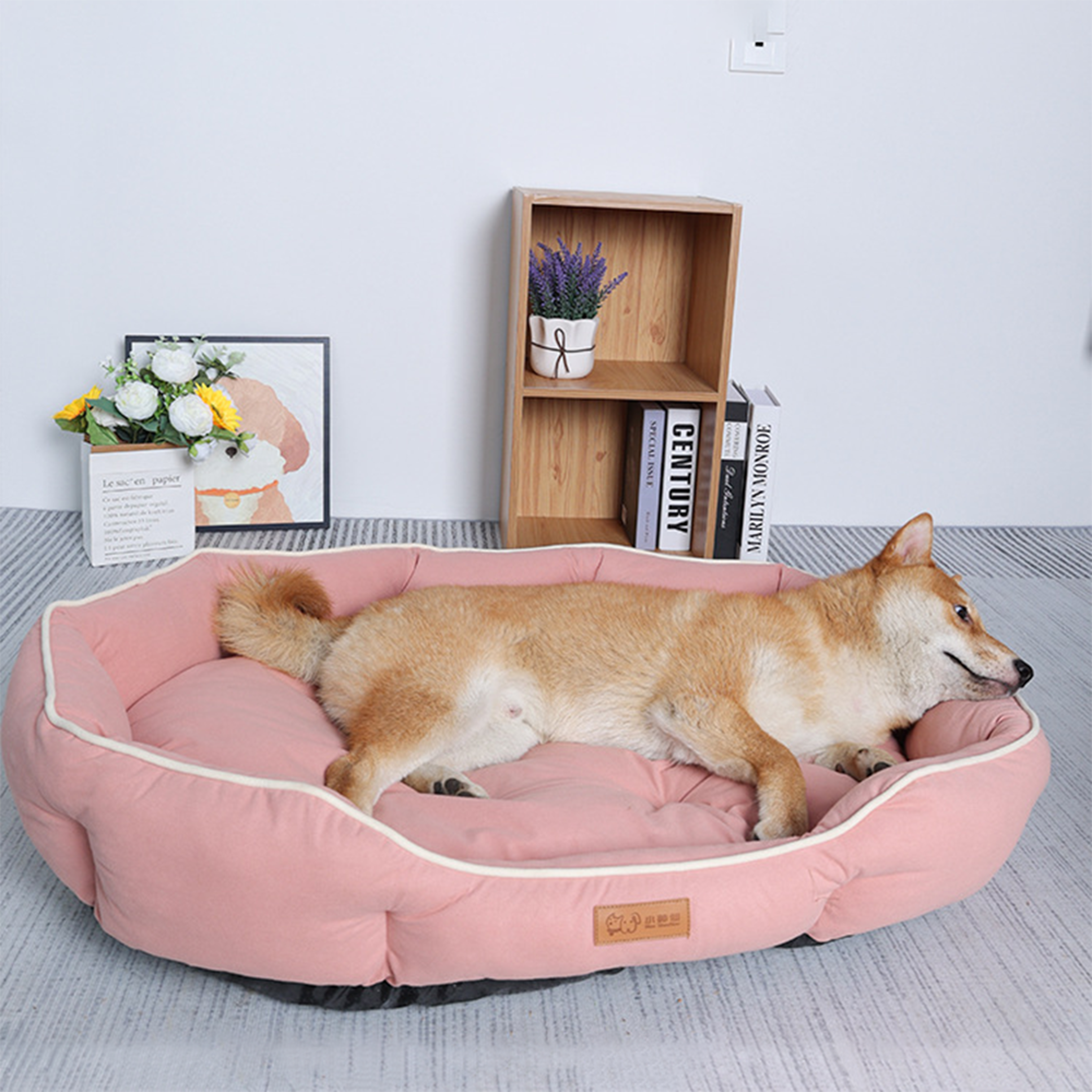 pet sofa sleeping bed, large dog bed house for cats big space, dog sofa sleeping mat winter warm cushion