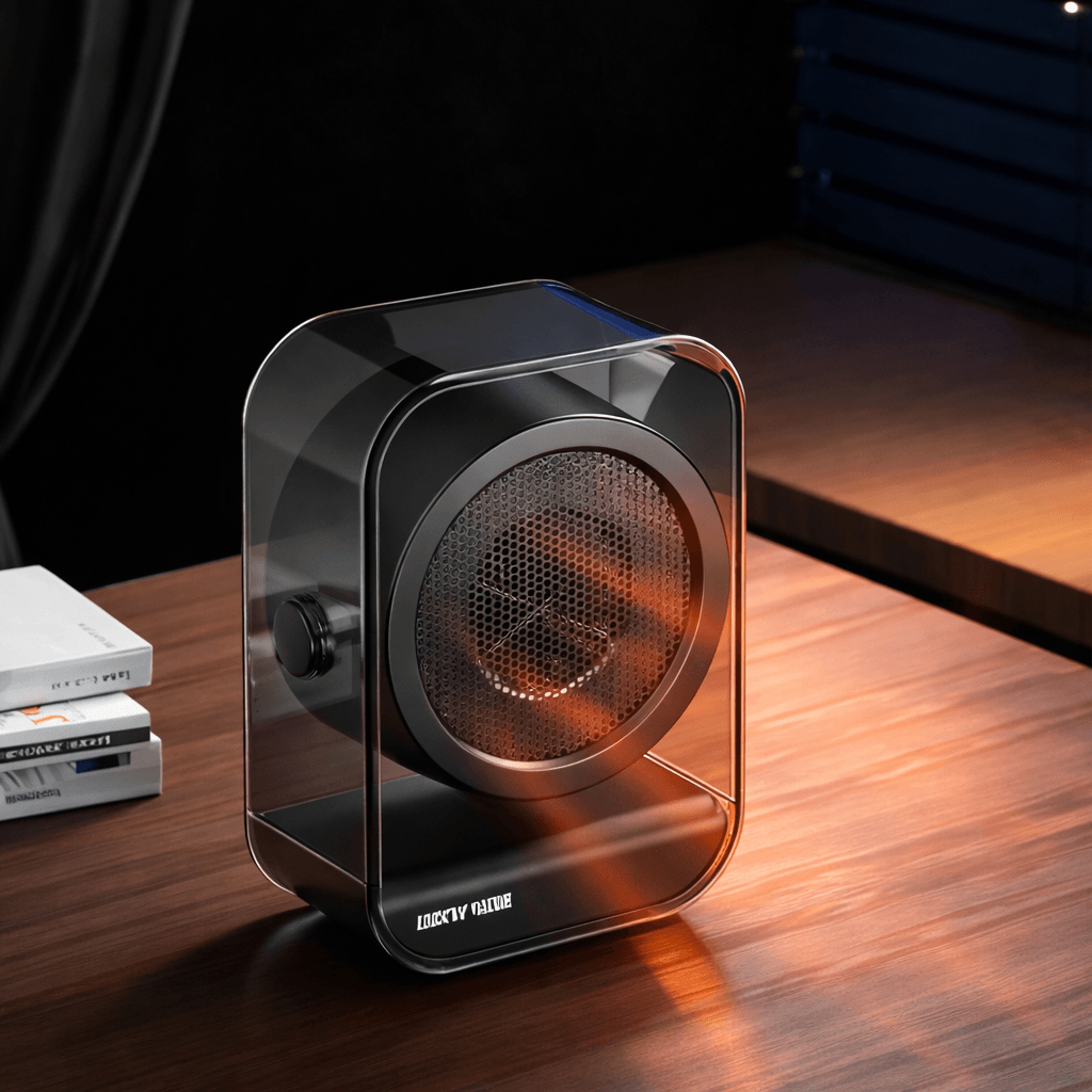 portable heater desktop, ptc ceramic winter quick heating warmer air heater with overheat protection for home office use