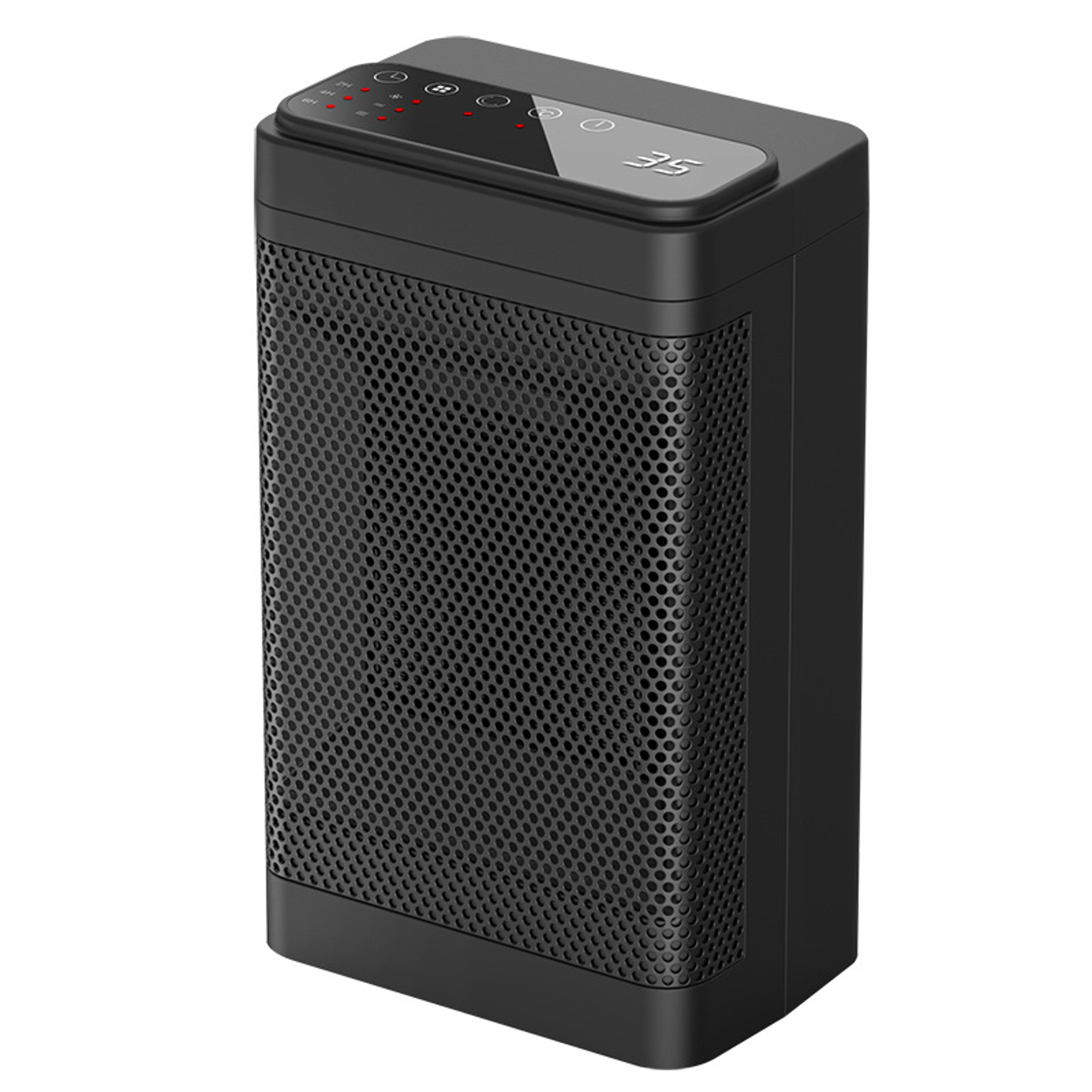 portable electric ptc fan heater bathroom living room, constant temperature shake head remote control warmer