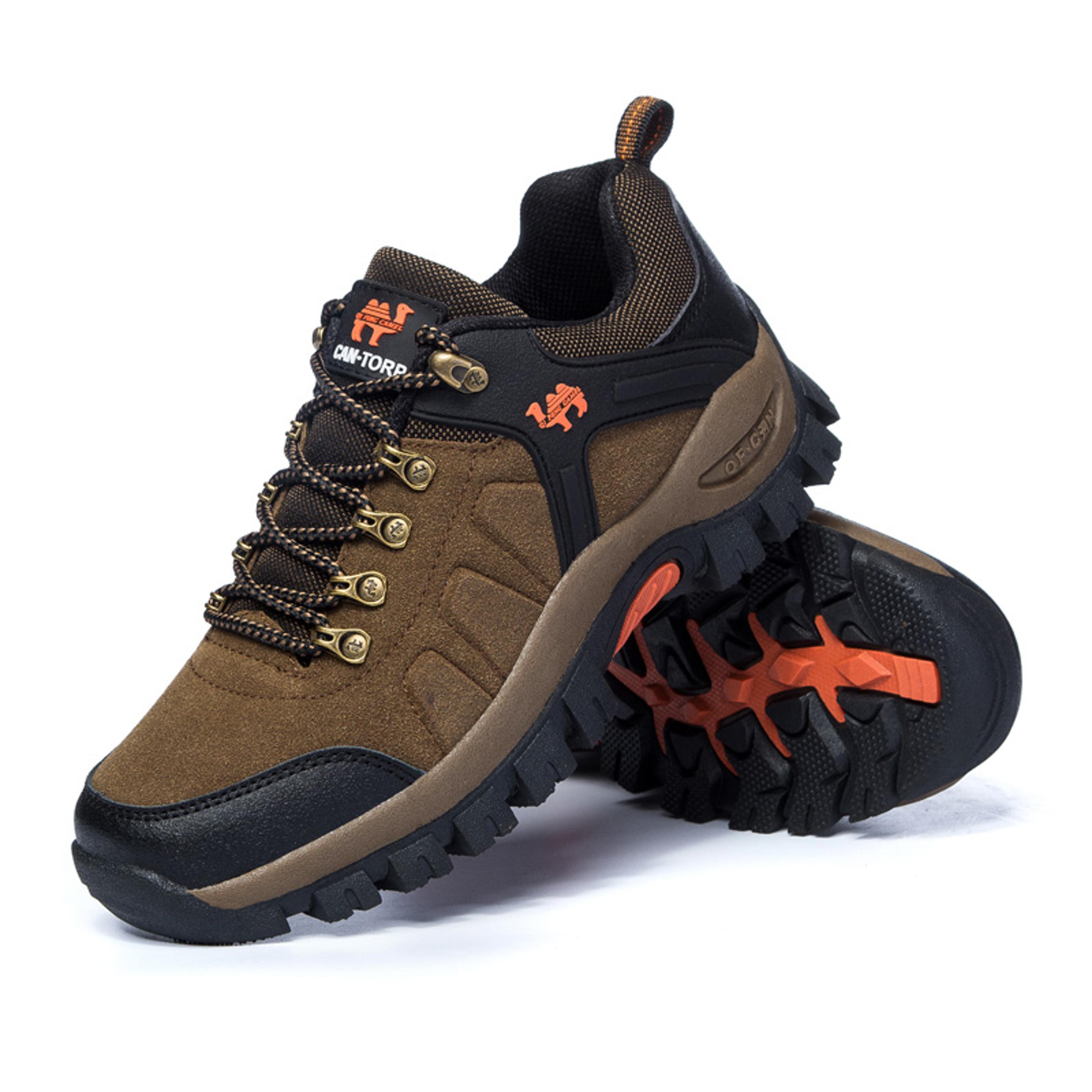 mens & women classical hiking boots, outdoor non slip ankle boots, fashion sneakers rubber climbing shoes
