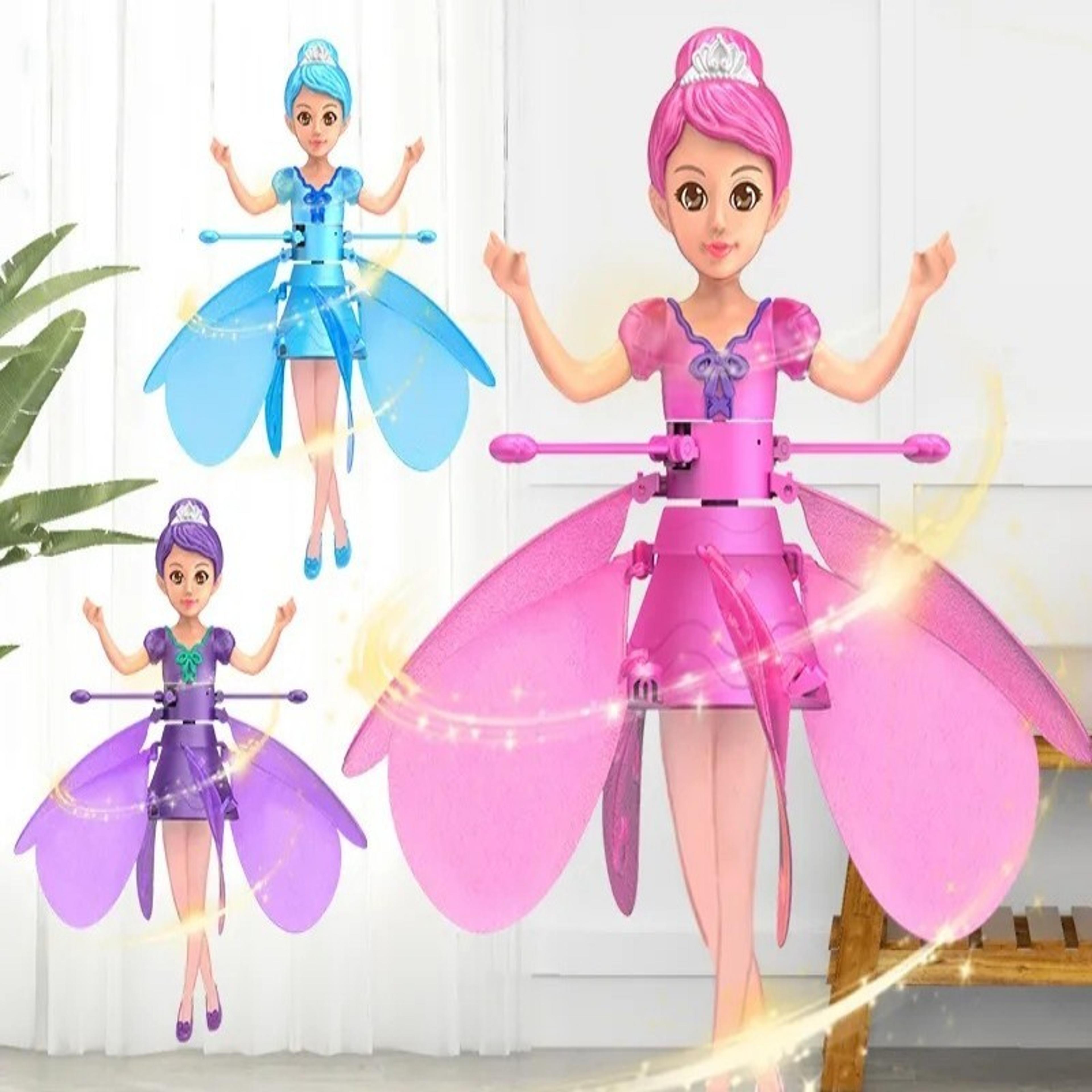 rotating flying toy, gesture induction, children's flying doll, dancing simulation helicopter, luminous gift
