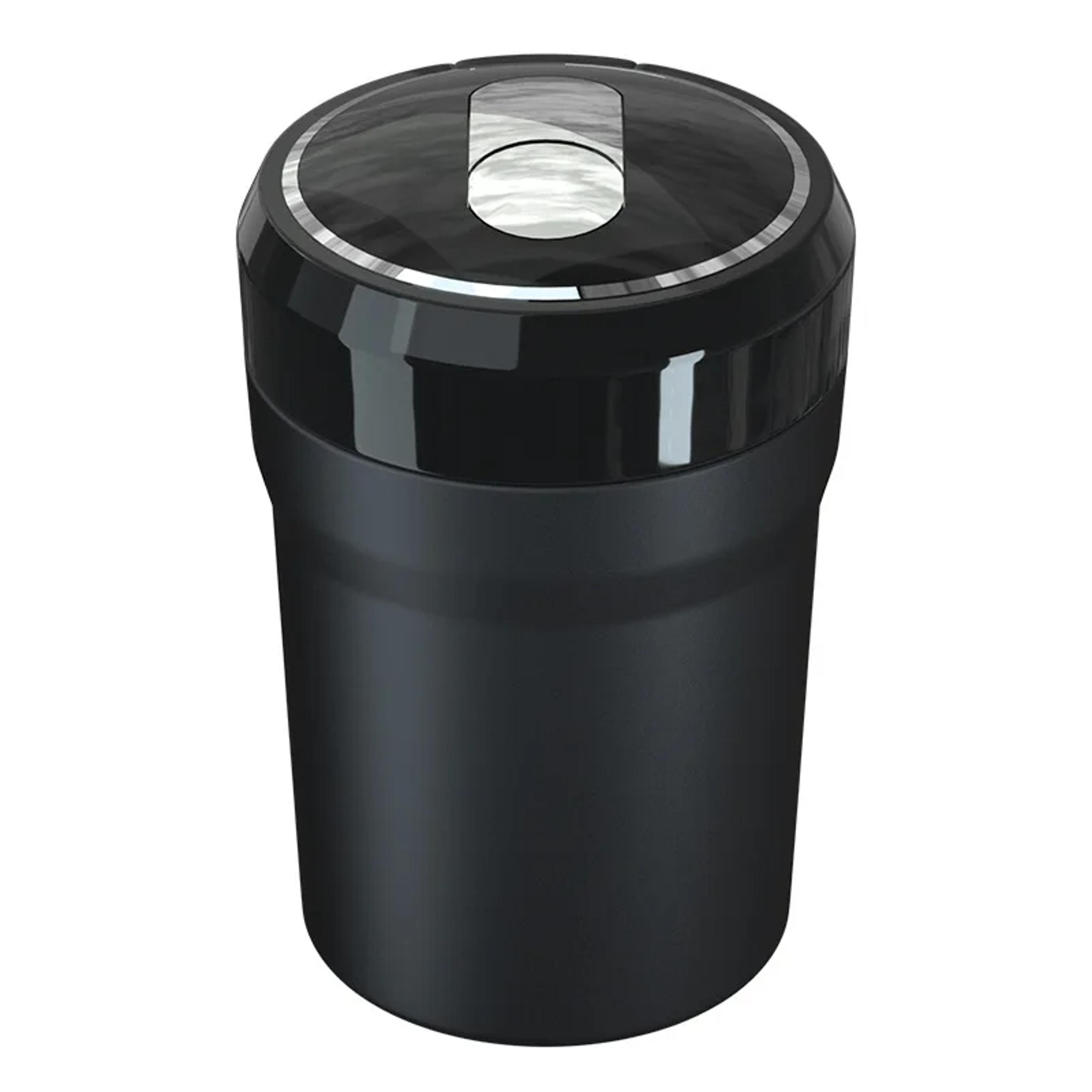 universal auto ashtray, portable car led ashtray, smokeless car ash holder box, interior decor cigarette holder