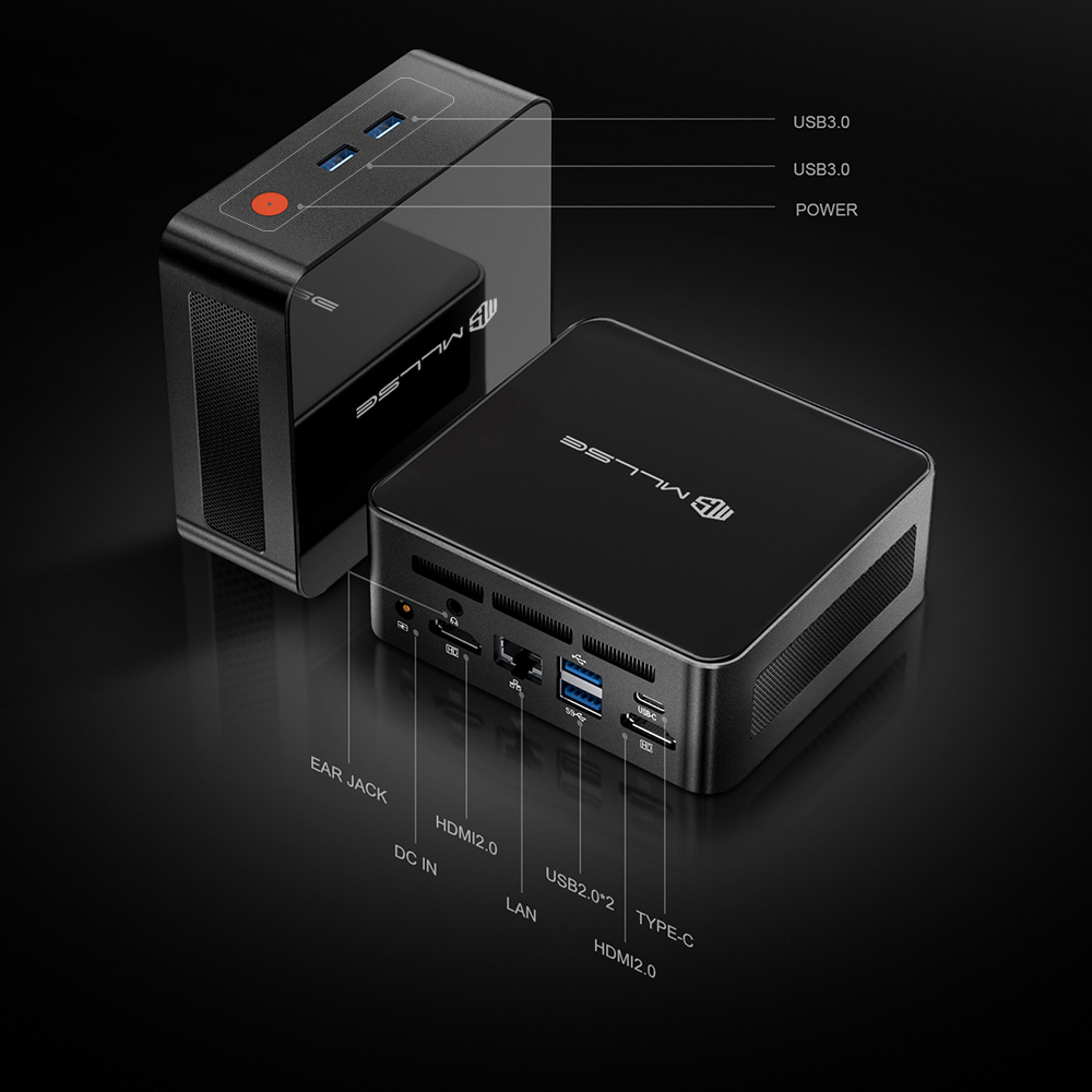 mini pc windows 11 pro, bt5.2 desktop computer work pc