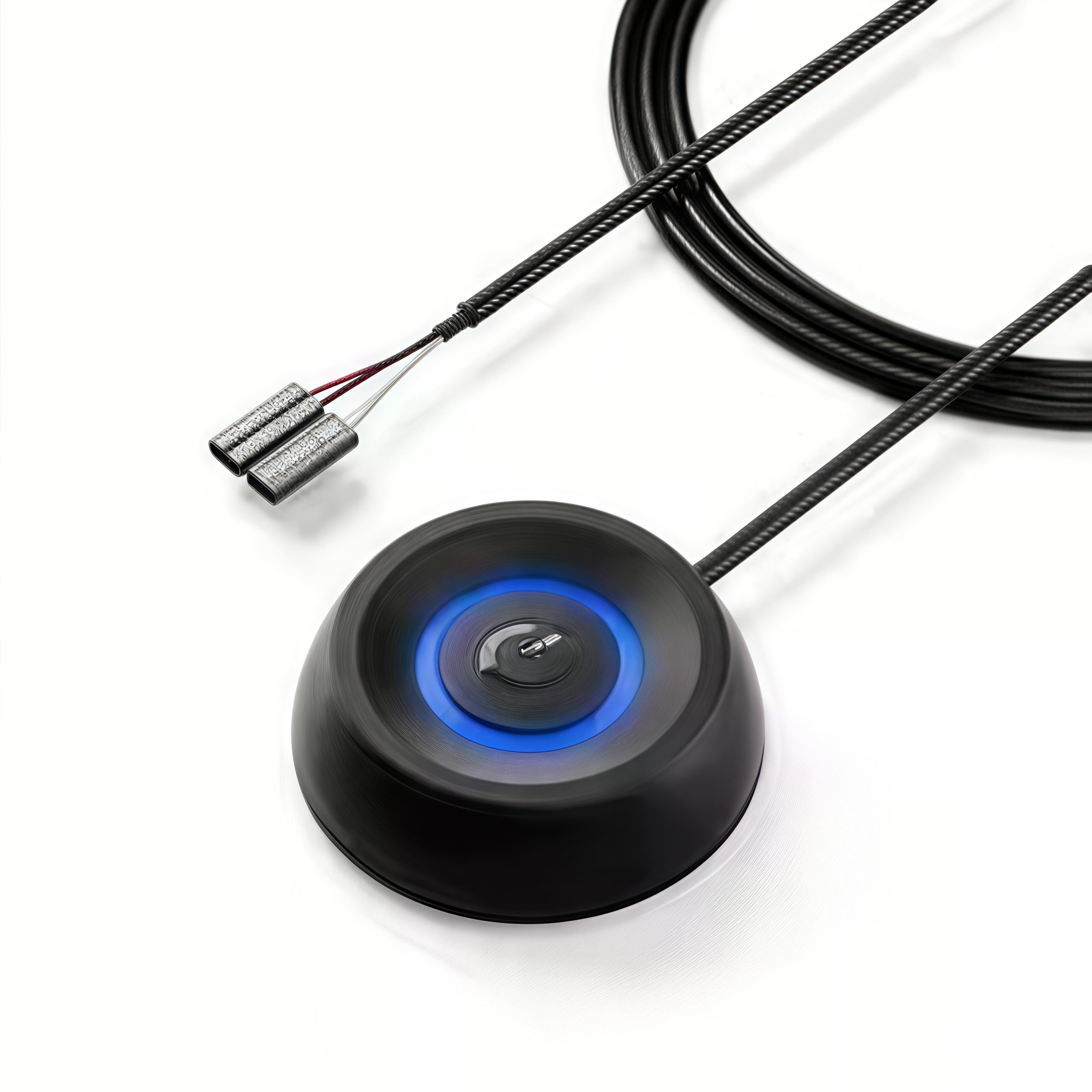 external desktop pc switch with led, motherboard power button extension cable, for computer startup, home office use