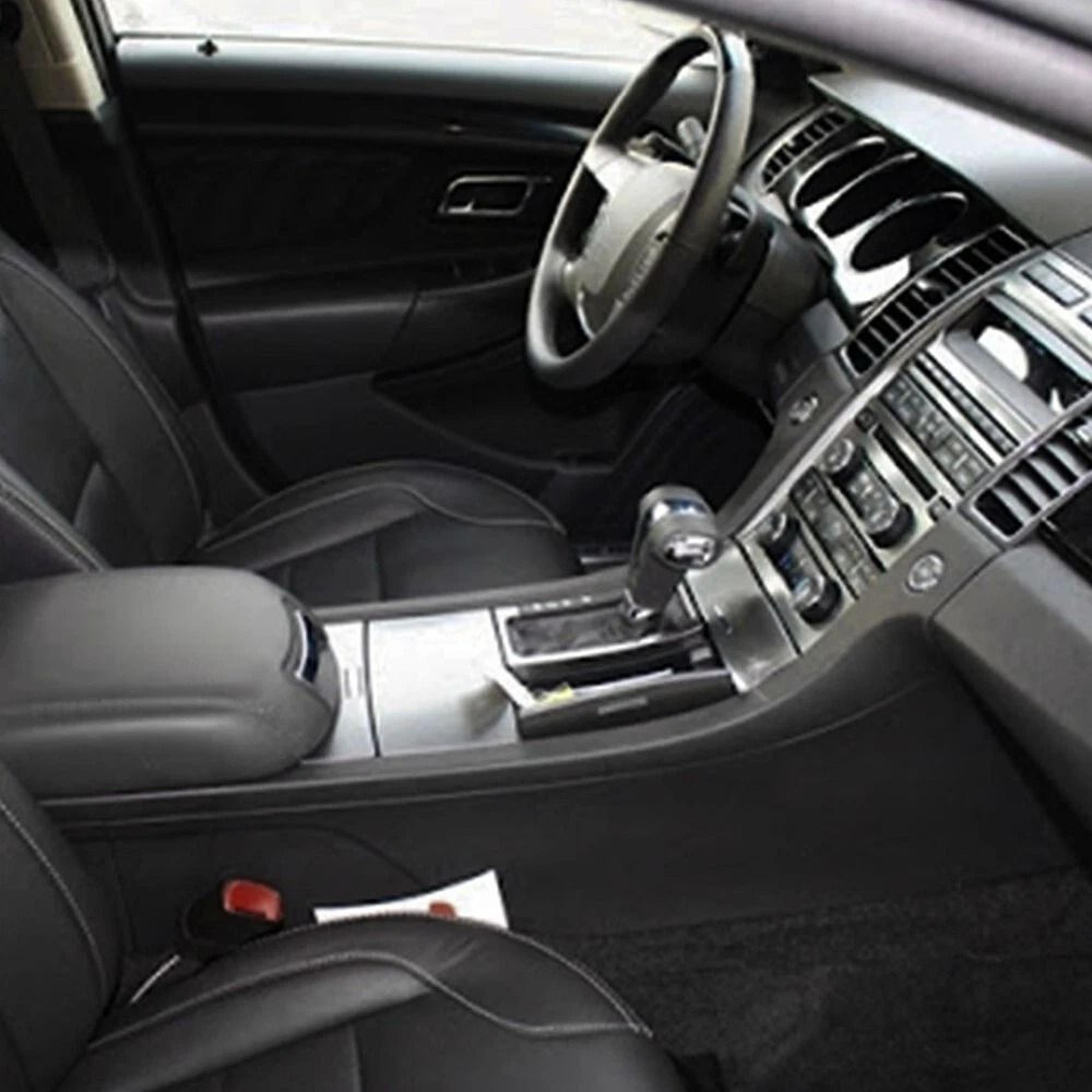 stone black leather center console lid armrest cover, microfiber leather, waterproof, durable