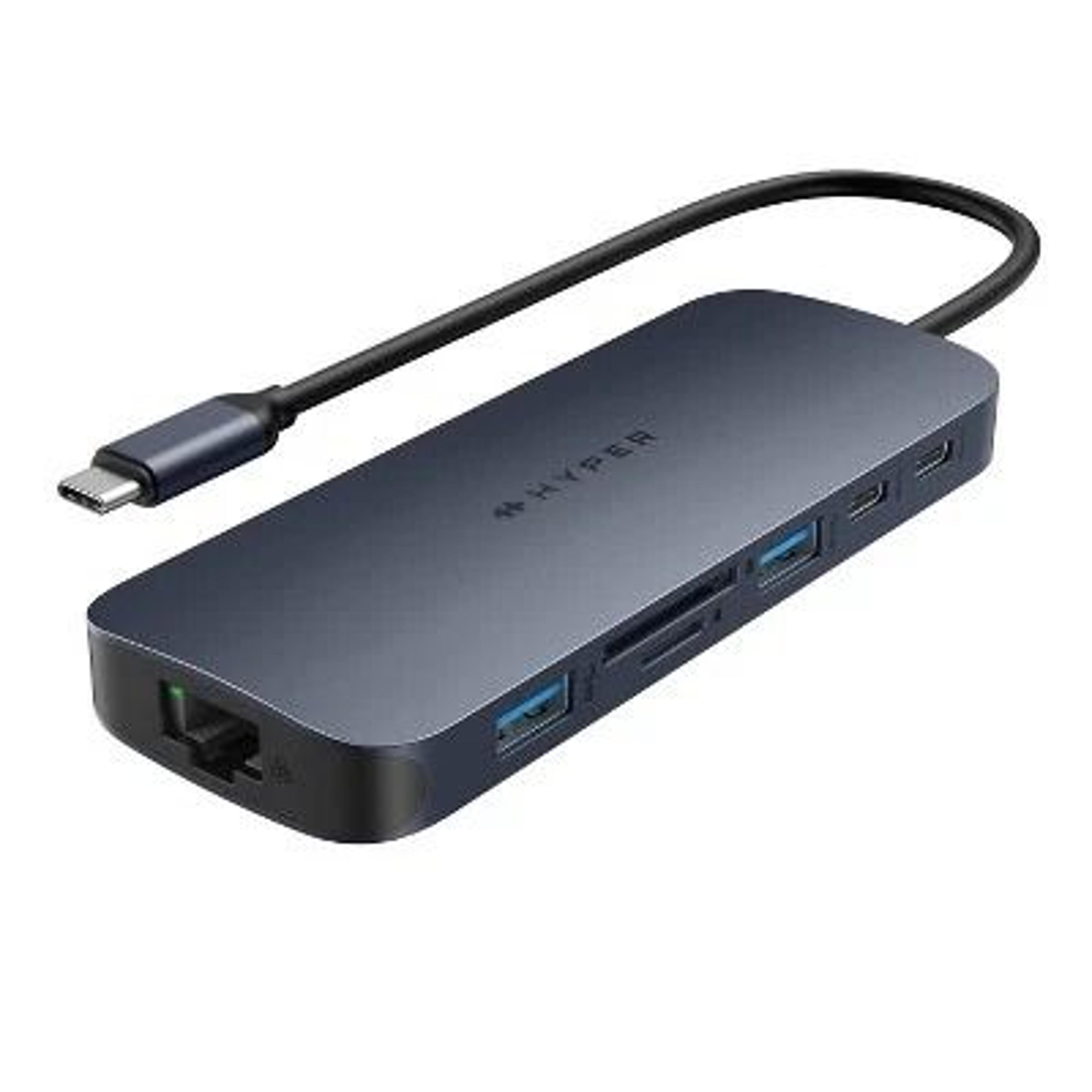 hyperdrive next usb c hub, pd charging, ultra-fast data transfer, monitor support