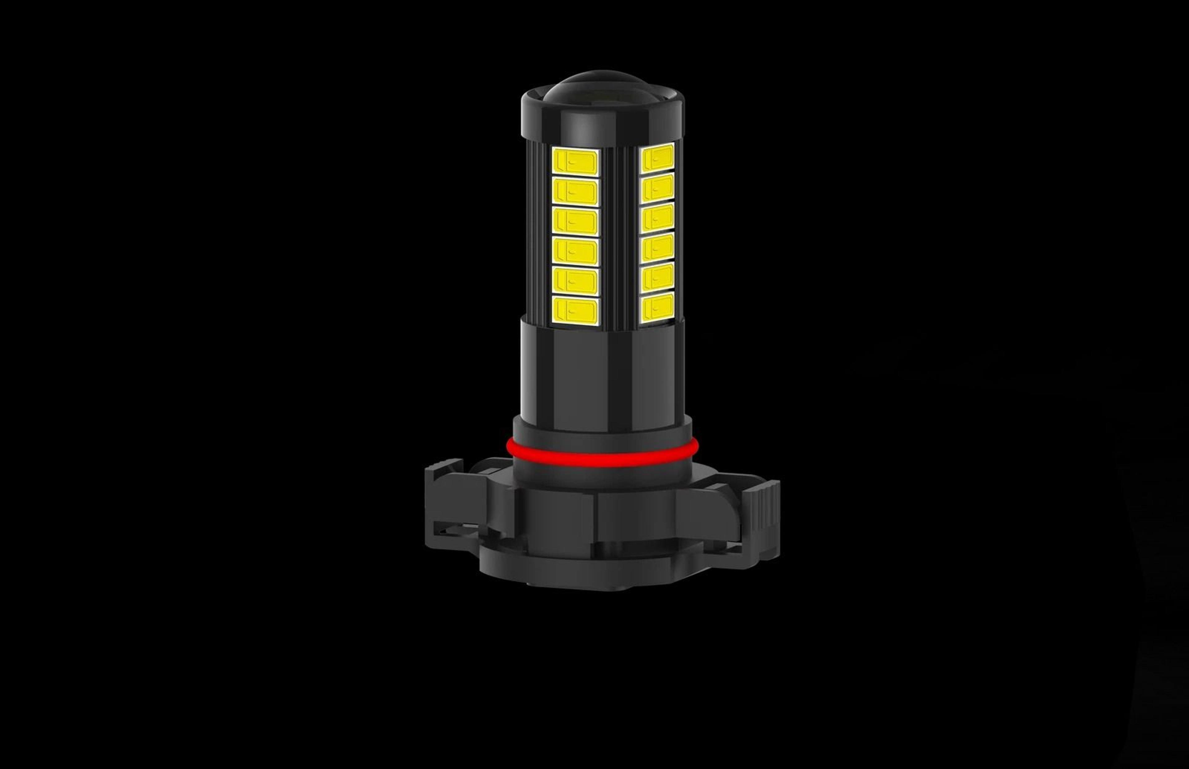 super bright ed fog driving light, white e bulbs, long life, energy saving, high brightness, easy install