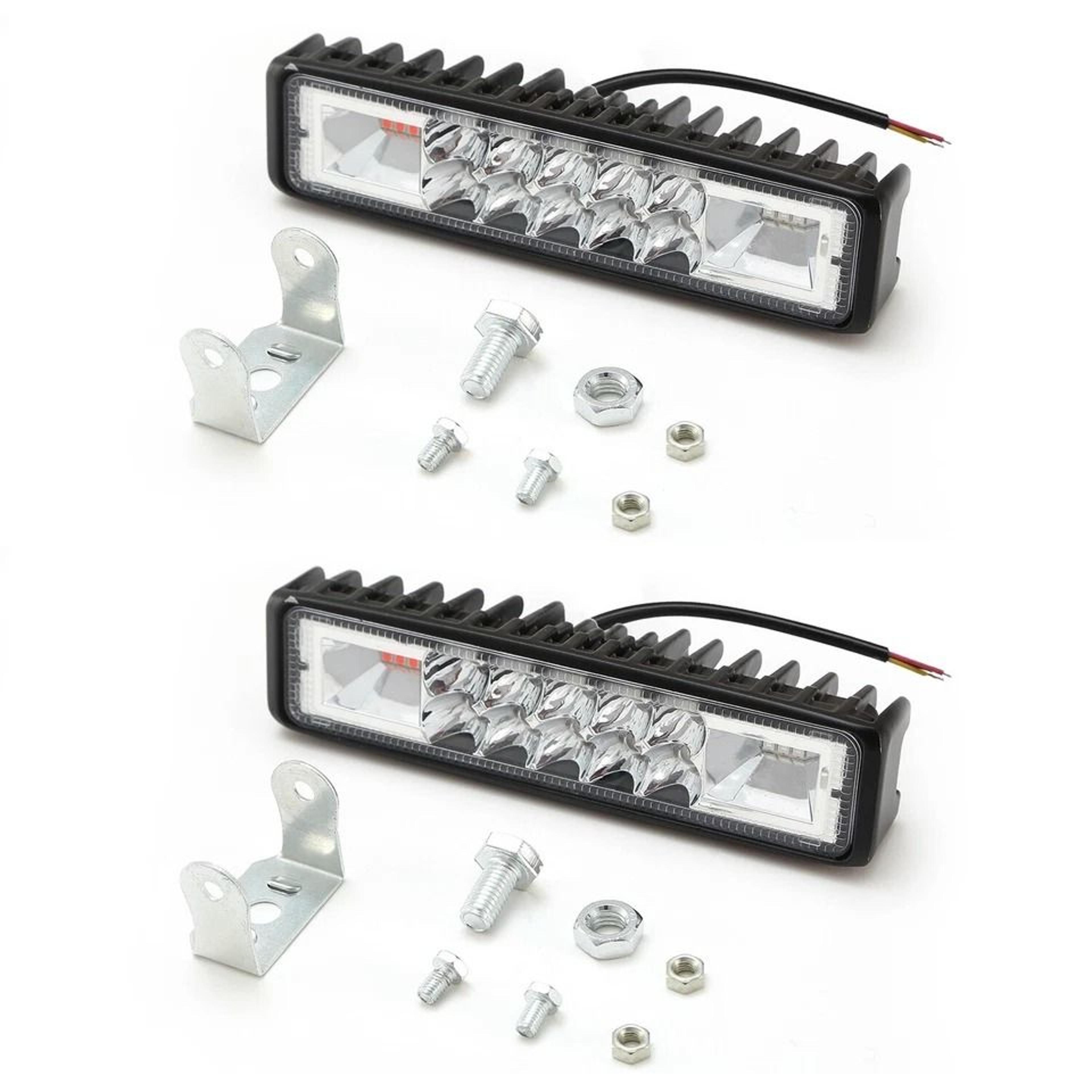 led light bar, fog light for jeep, truck, waterproof, spot flood beam, off-road work light