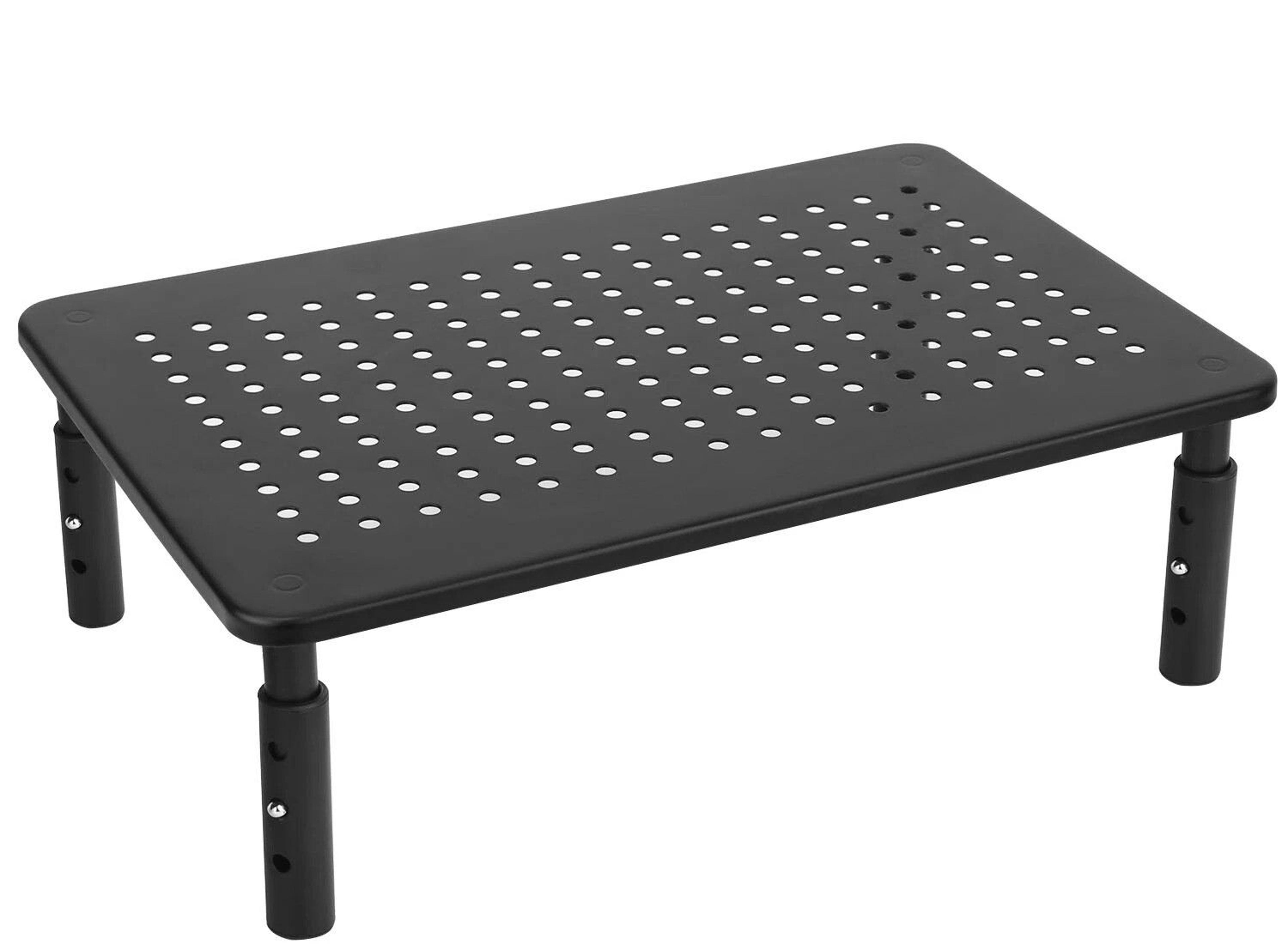 desk riser stand with adjustable height, monitor stand for desktop, laptop, printer