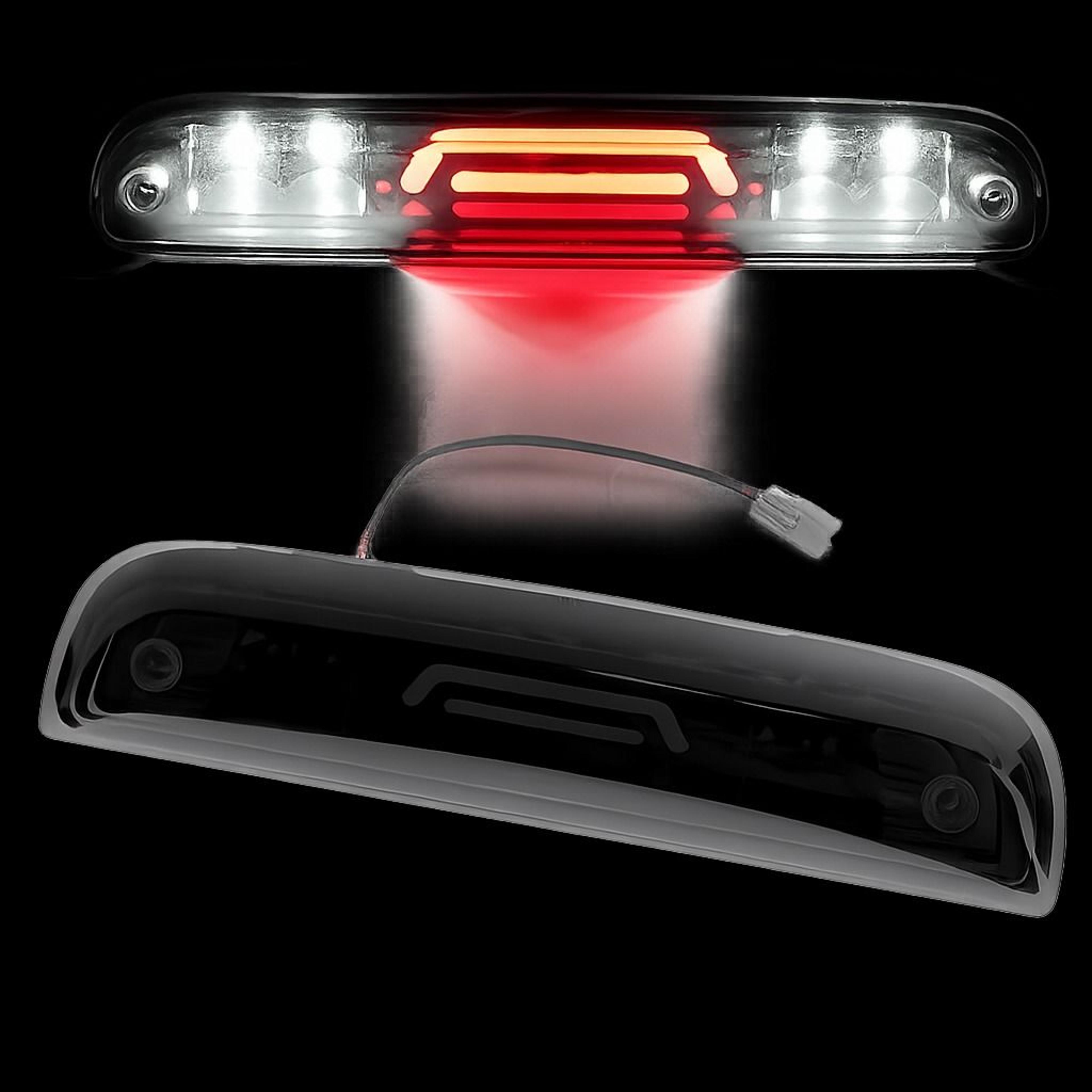 super bright led 3rd brake light, cargo lamp, clear lens tail light