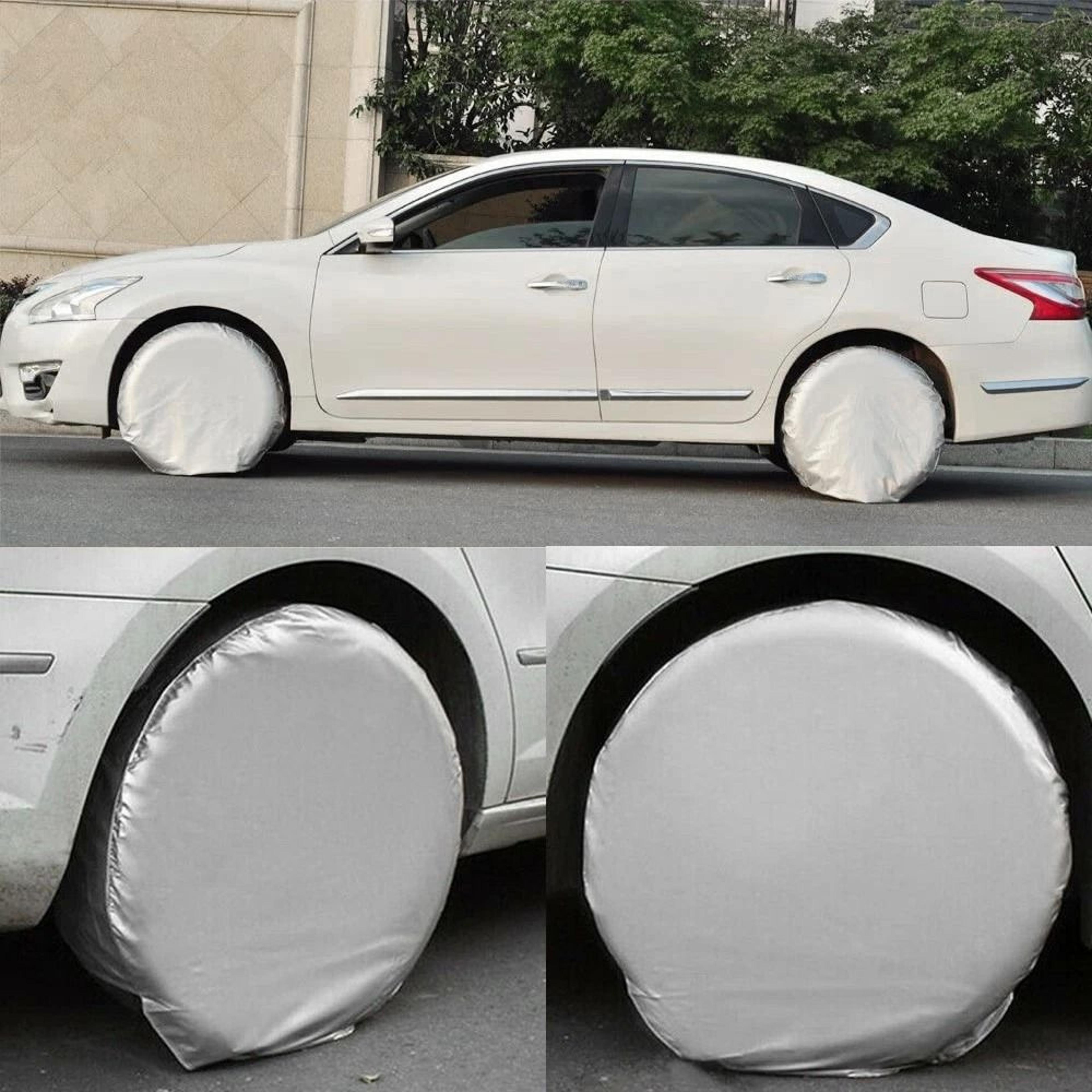 durable tire covers for rv, truck, car, trailer, auto, camper protection