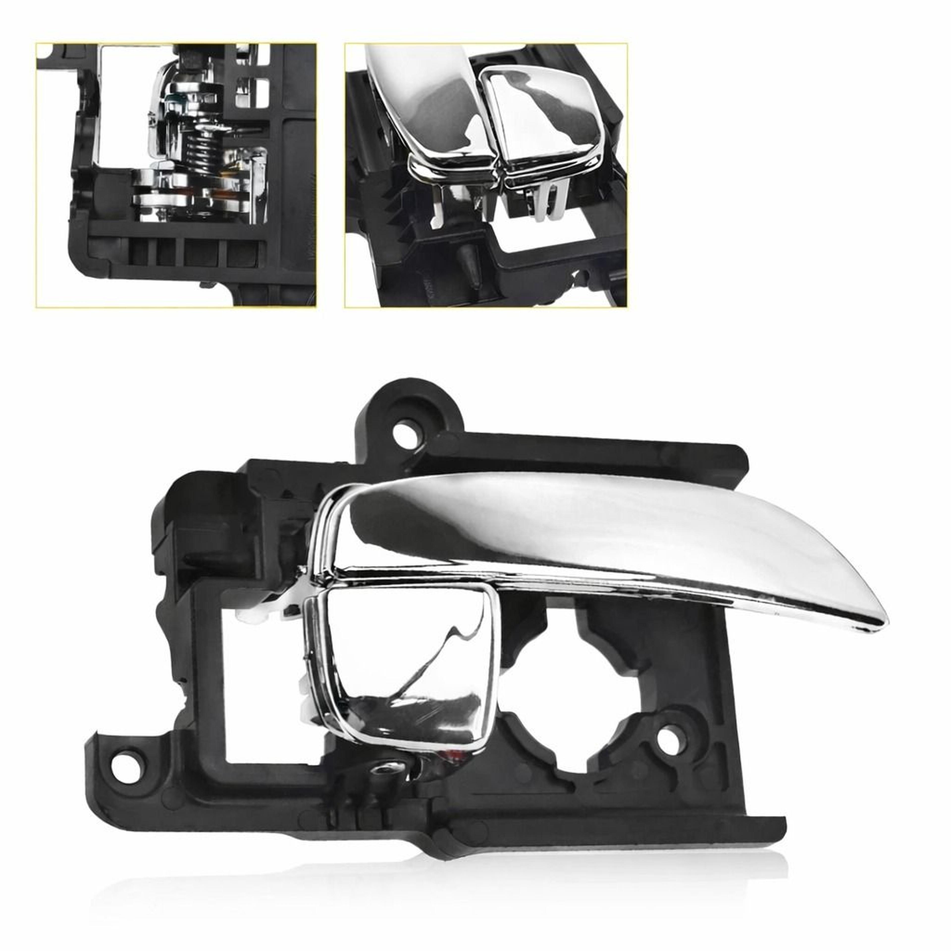 plastic interior door handle, front rear rh chrome, easy installation for vehicles