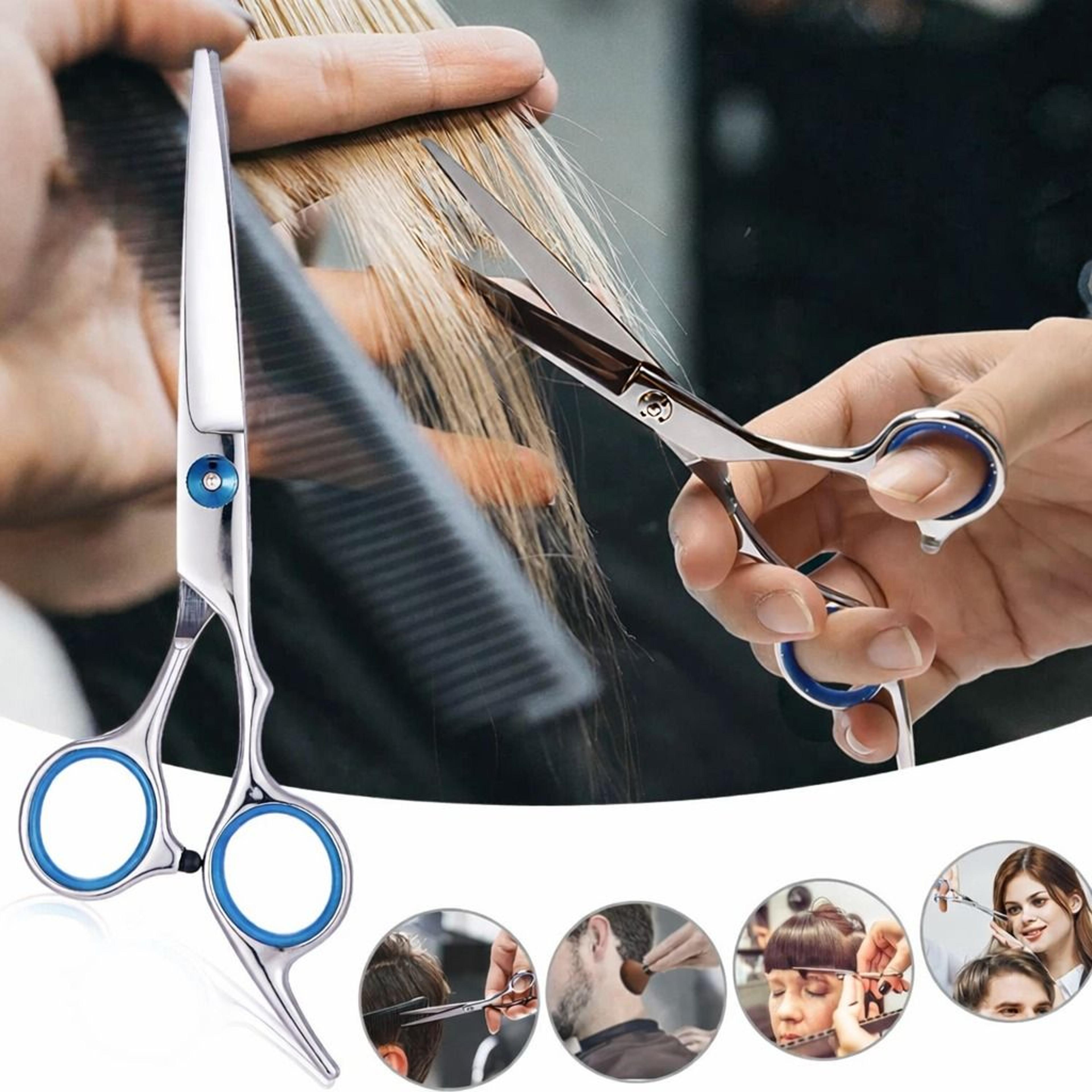 thinning scissors barber set, professional hair cutting shears, salon hairdressing set