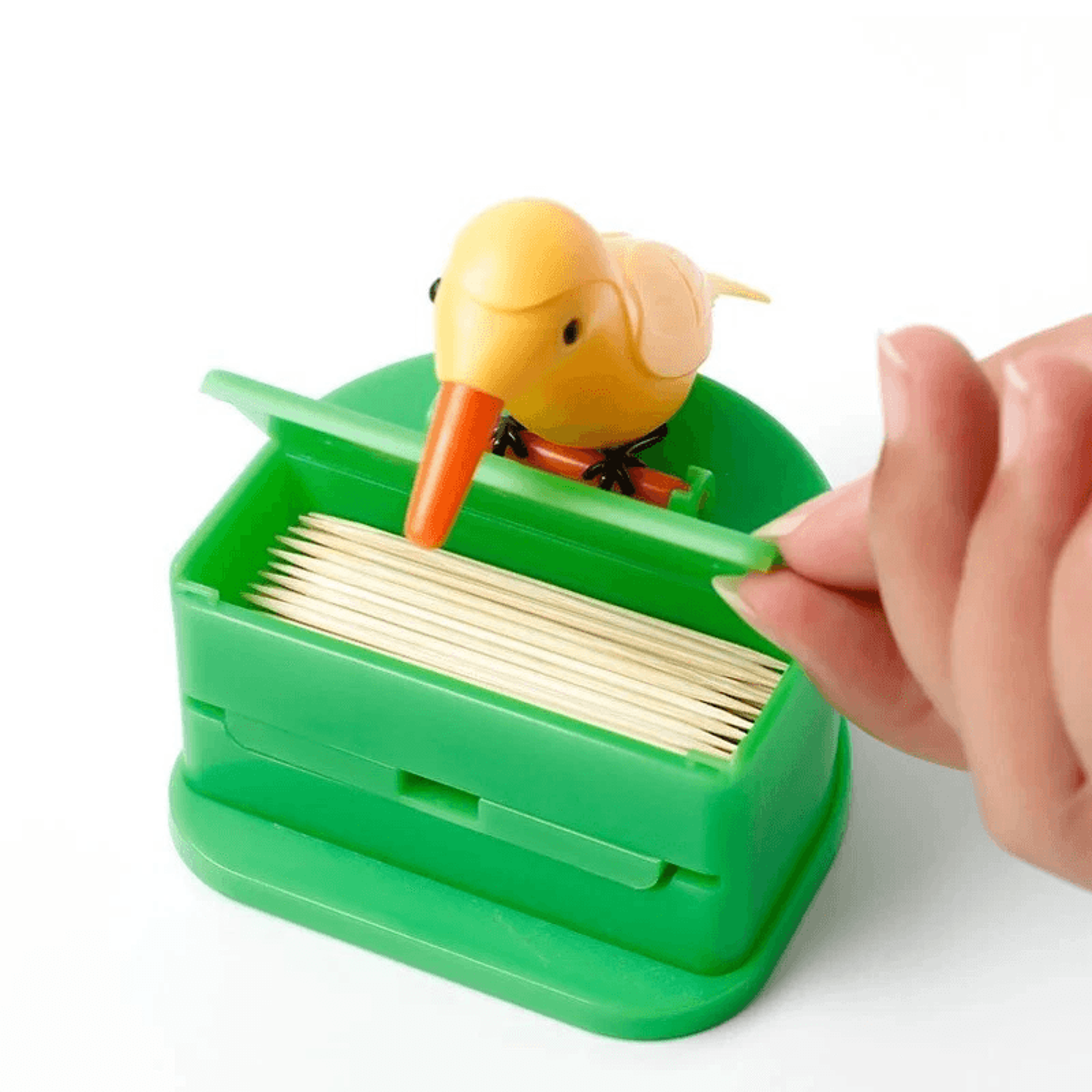 bird toothpick dispenser, decorative and functional kitchen holder, perfect for parties and everyday use