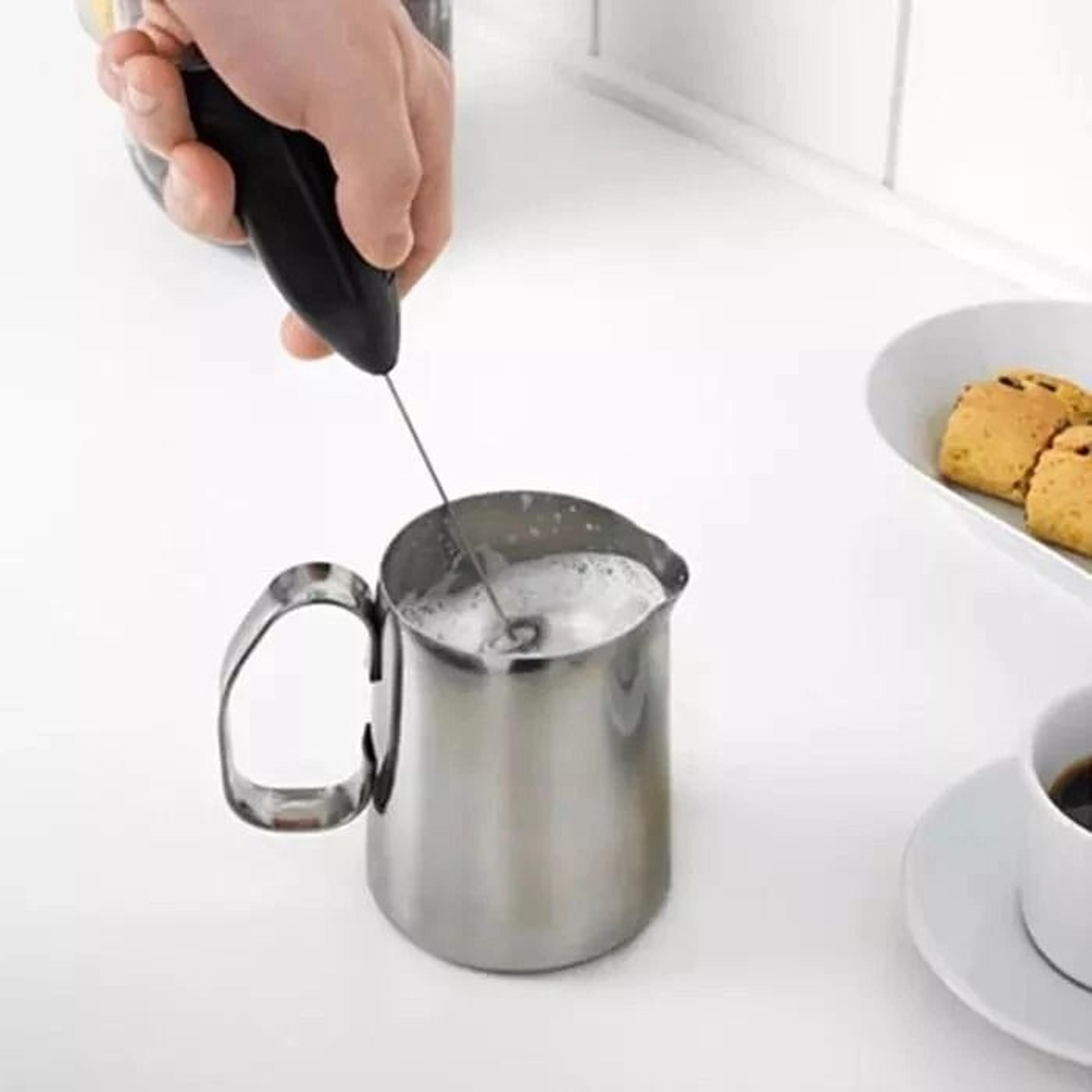 milk frother electric, drink whisk mixer, coffee eggbeater stirrer for kitchen use