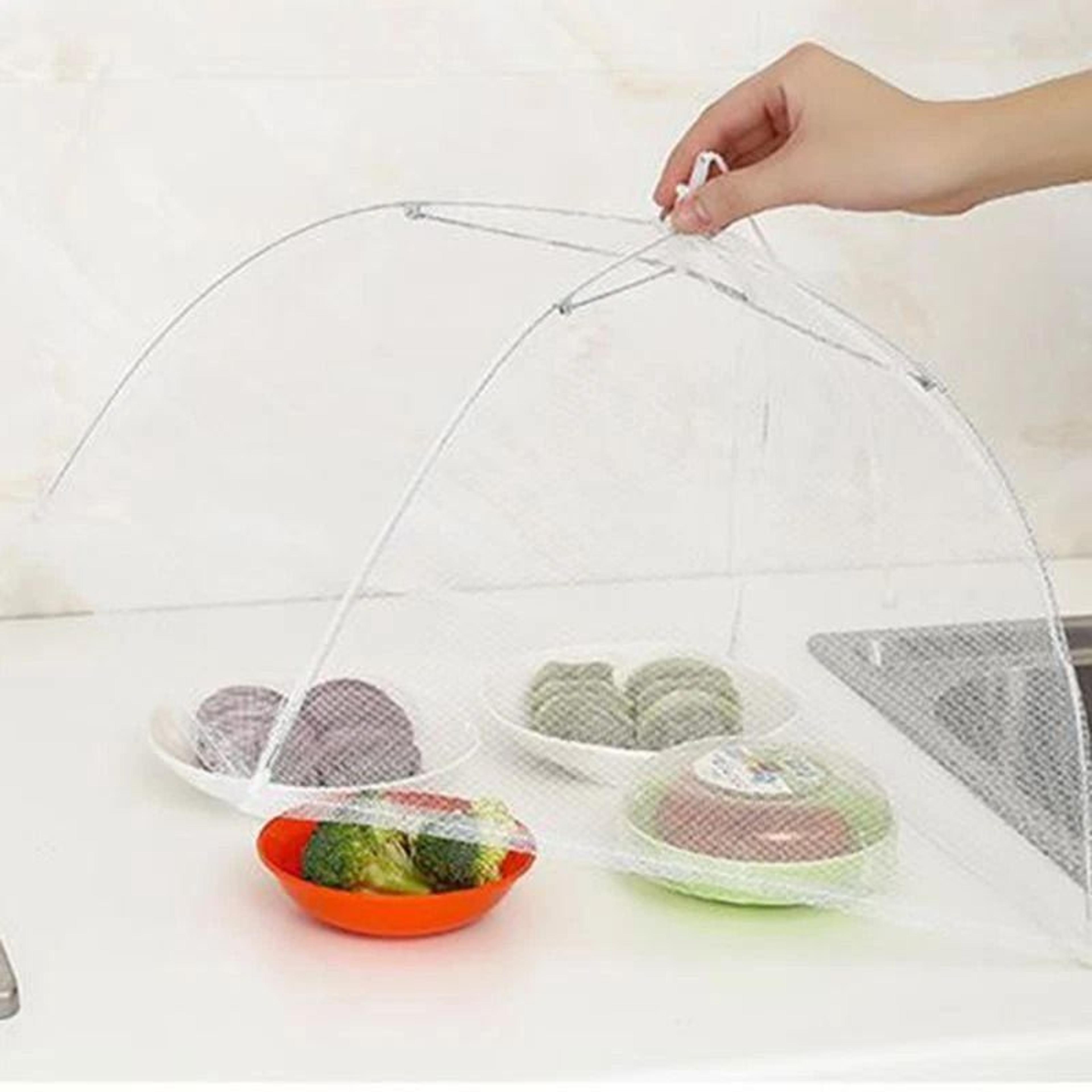 collapsible mesh umbrella, pop-up large & jumbo outdoor food tent covers for parties