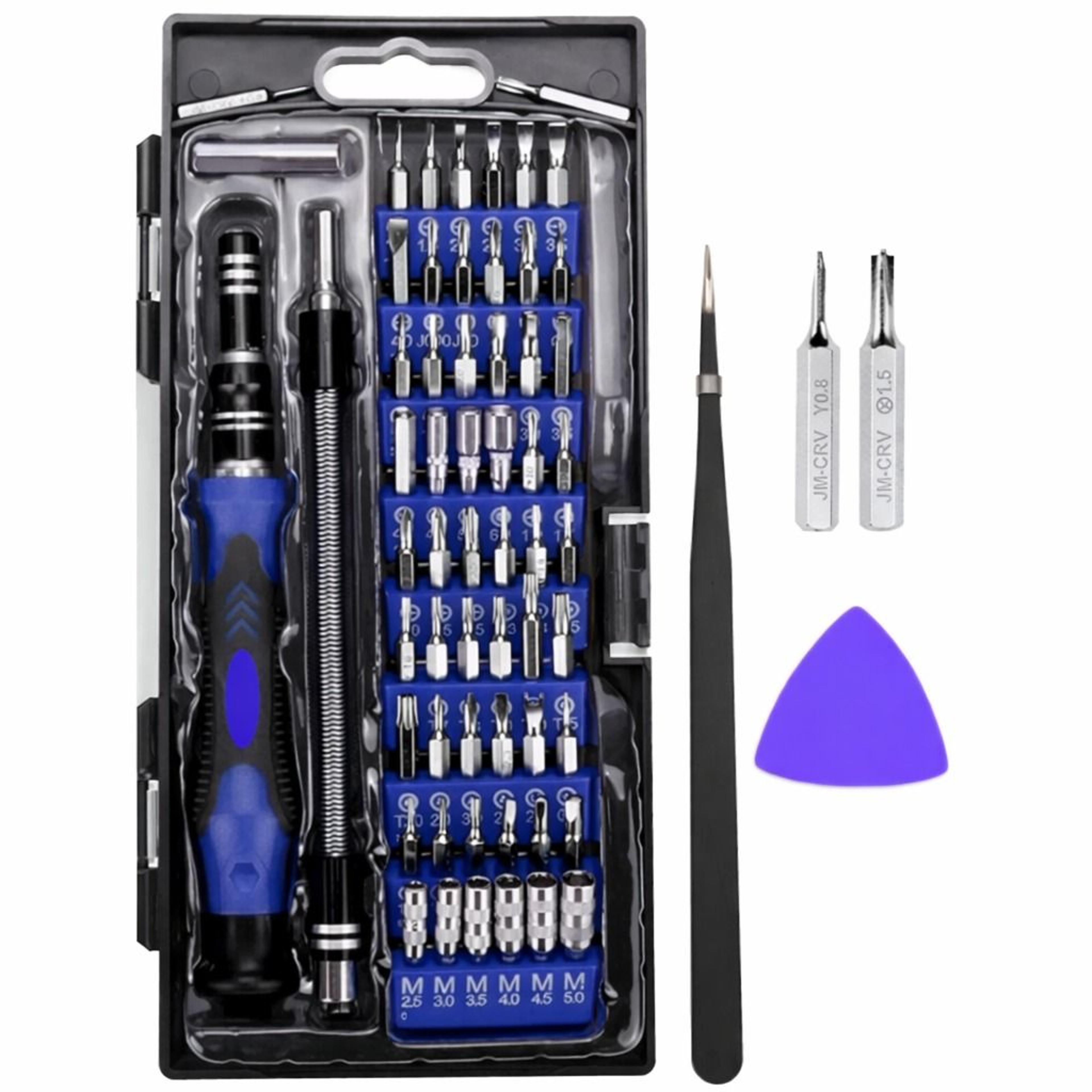 magnetic bit precision screwdriver set, computer repair tool kit for diy repair projects