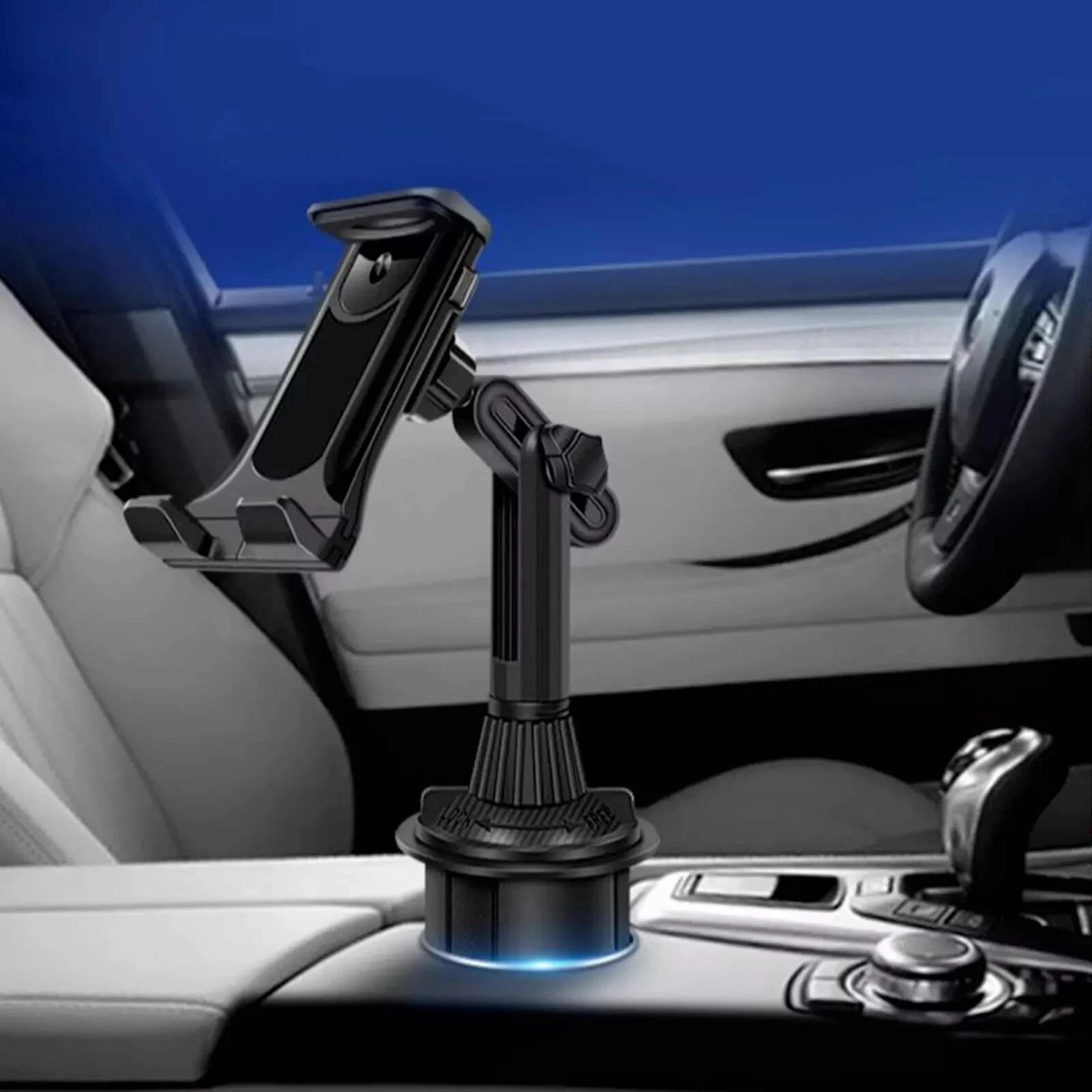 universal adjustable car mount cup cradle holder for cell phone, upgraded version