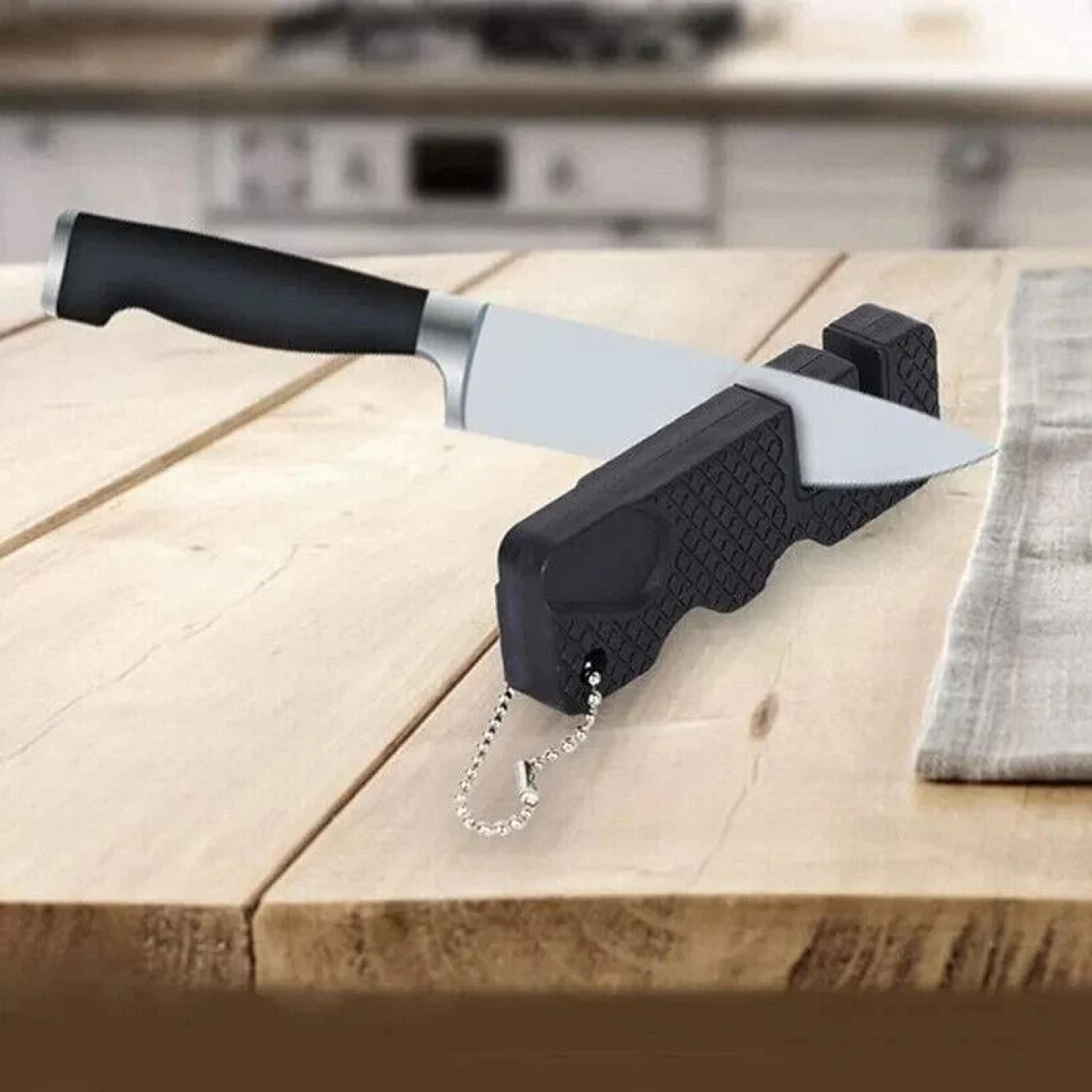 portable ceramic tungsten knife sharpener, mini outdoor pocket tool