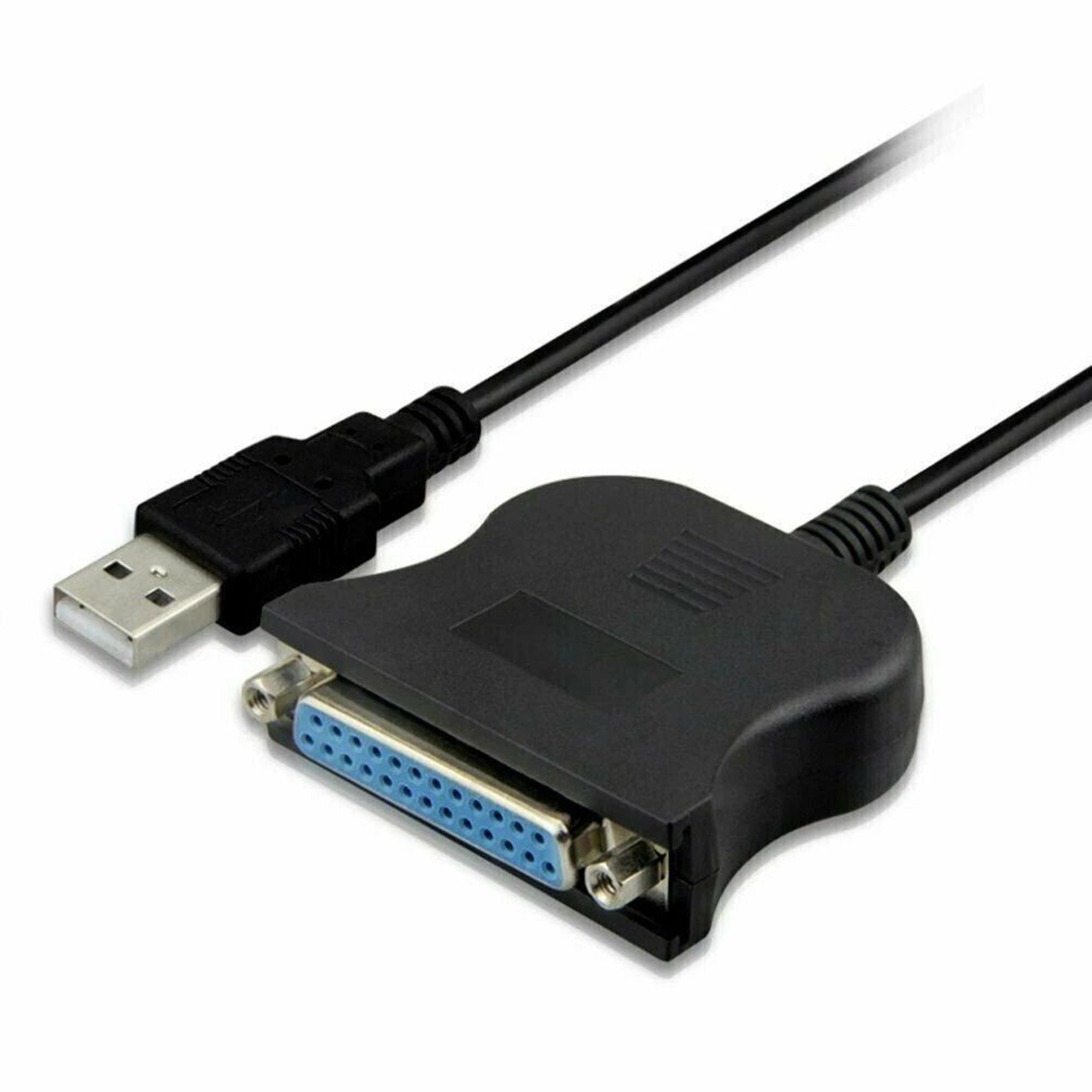usb to ieee-adapter cord cable for parallel printer